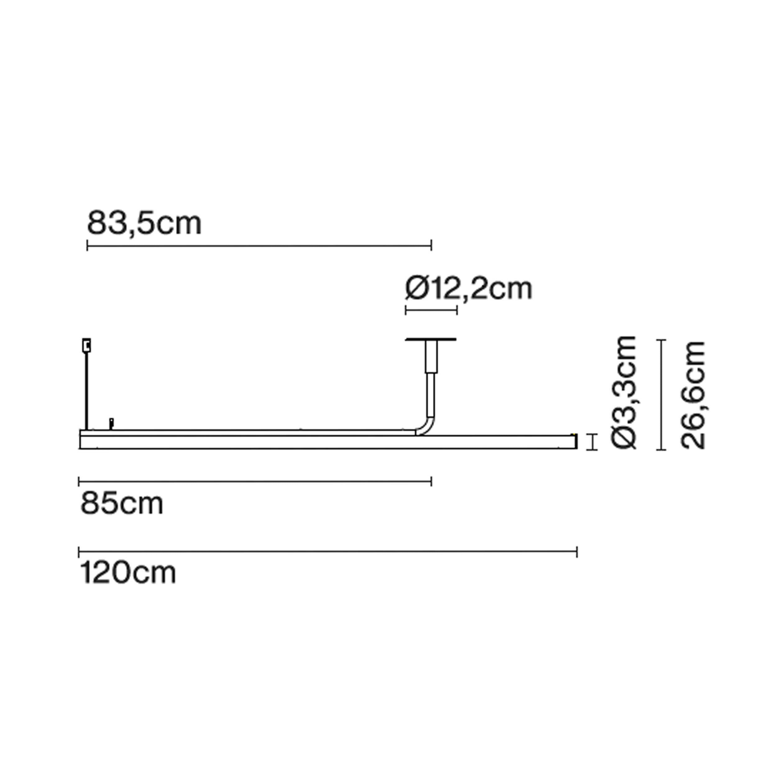 Marset Ambrosia Pro LED RSC 120/180 linearna viseća svjetiljka