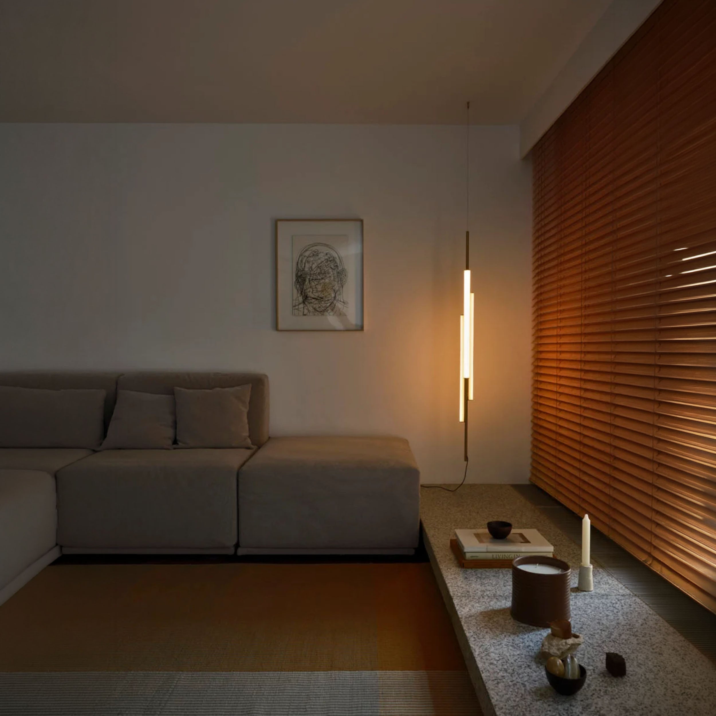Marset Ambrosia V3 LED Plug-in vertikalna viseća svjetiljka