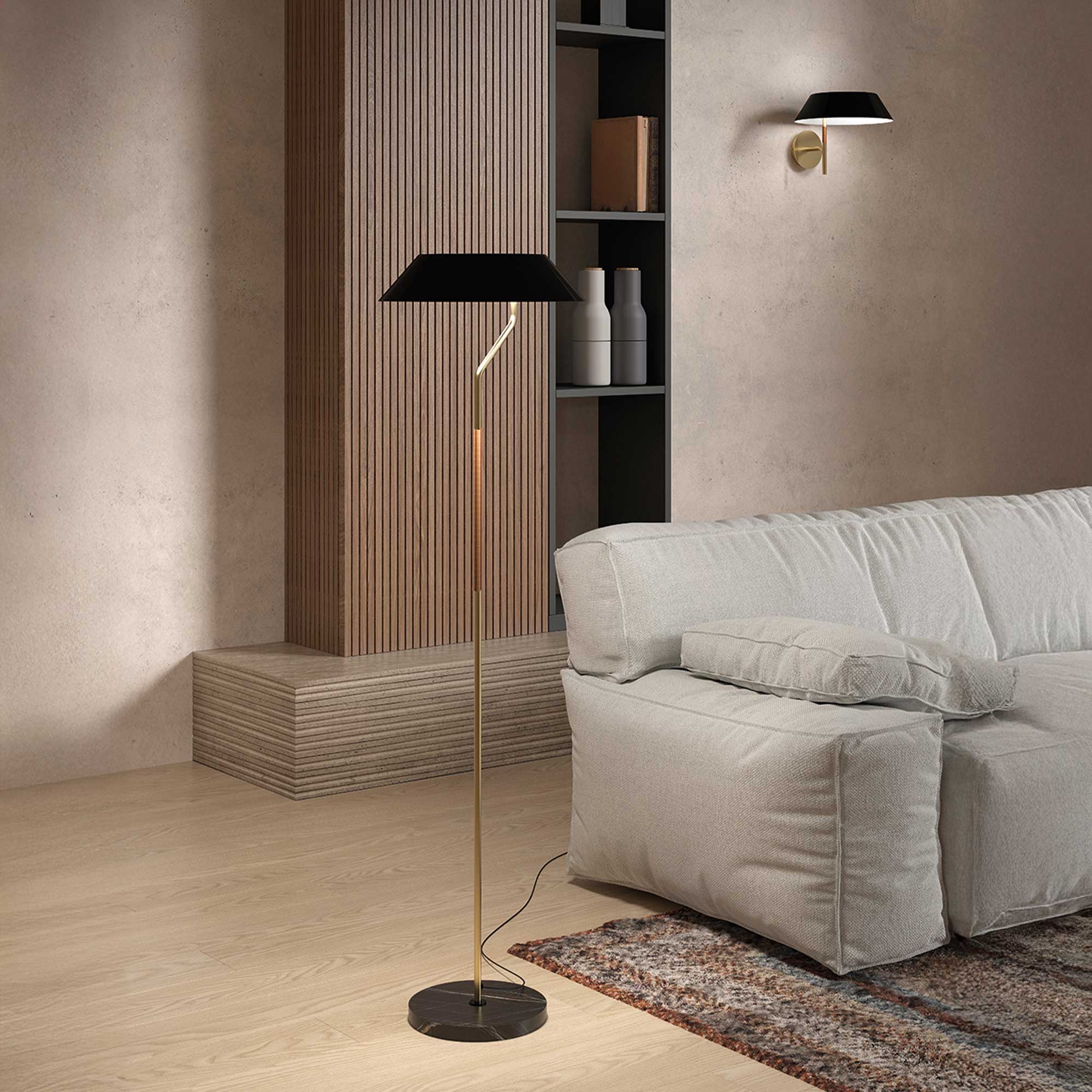 Aromas Aider E27 stojací svítidlo