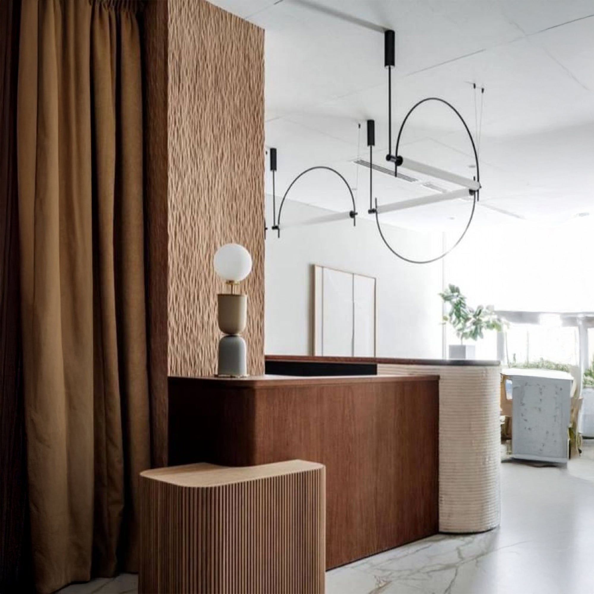 Aromas Arc LED závěsné svítidlo