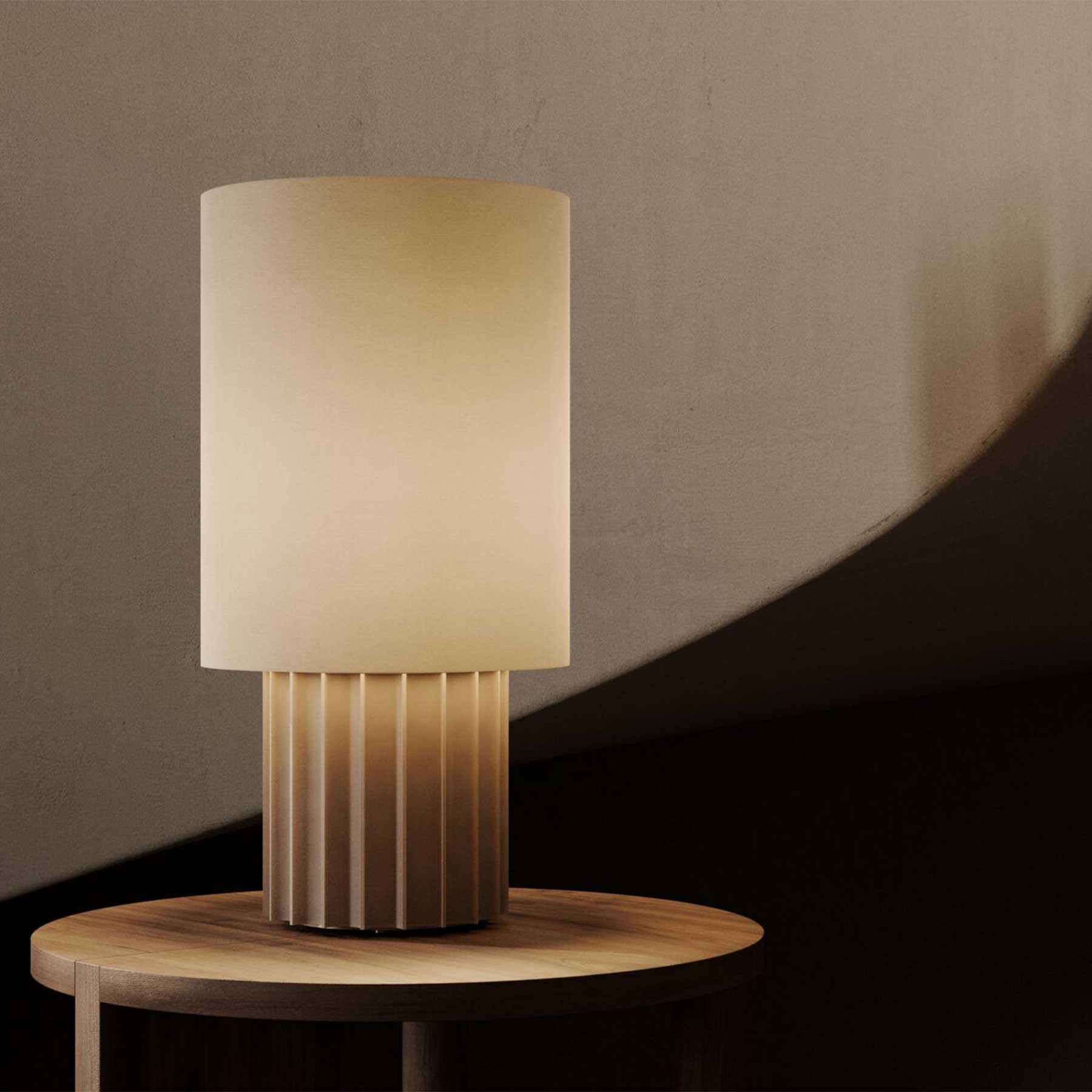 Aromas Dena E27 stolní keramické svítidlo