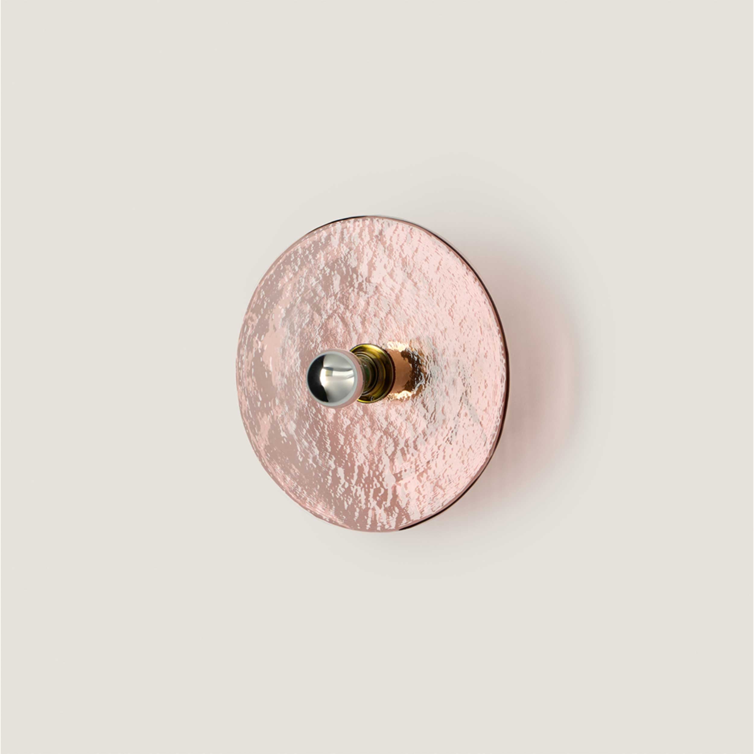 Aromas Nold E27 staklena zidna svjetiljka