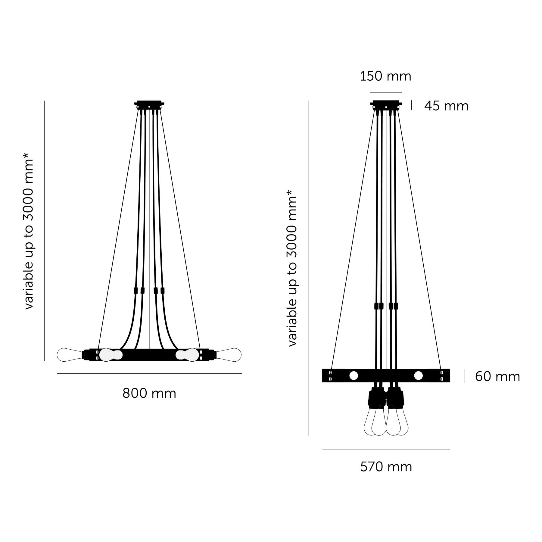 Buster & Punch Hero Light E27 kamenné závěsné svítidlo