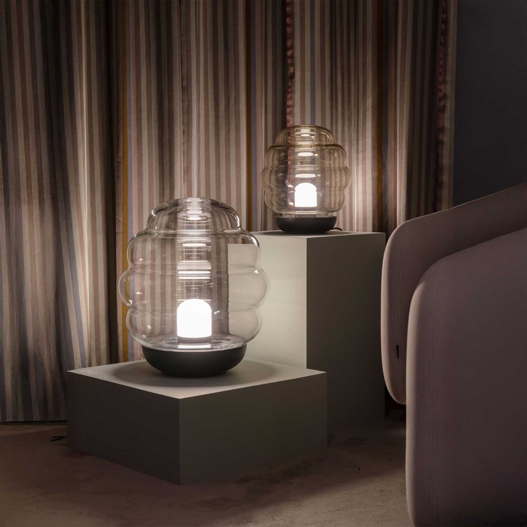 Bomma Blimp LED skleněné stojací svítidlo