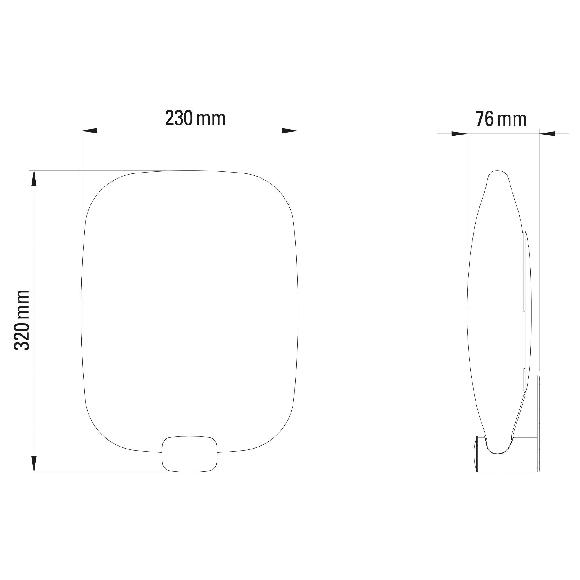 DCW éditions Light Me Tender LED zidna svjetiljka
