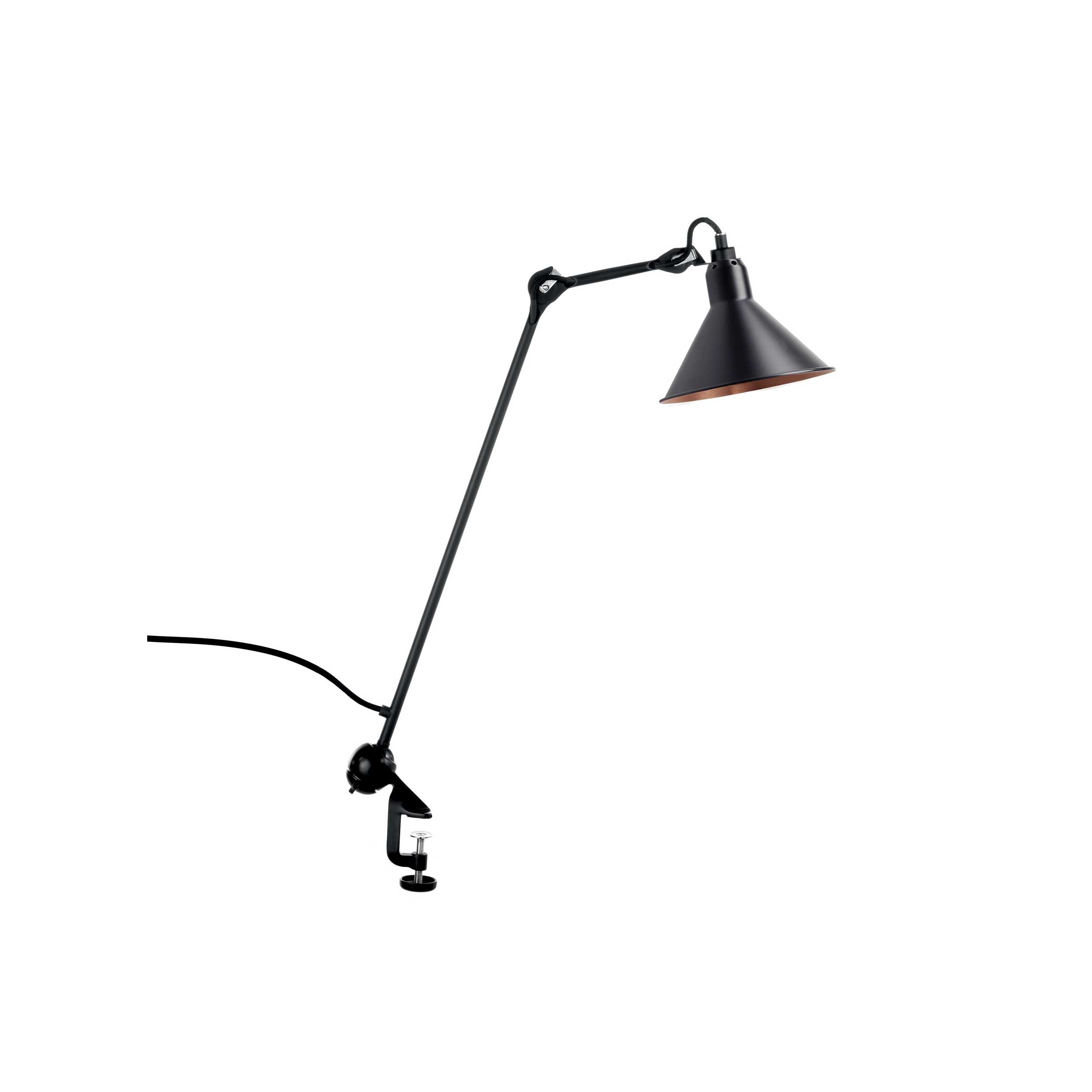 DCW éditions Lampe Gras N°201 E14 stolna lampa s kopčom