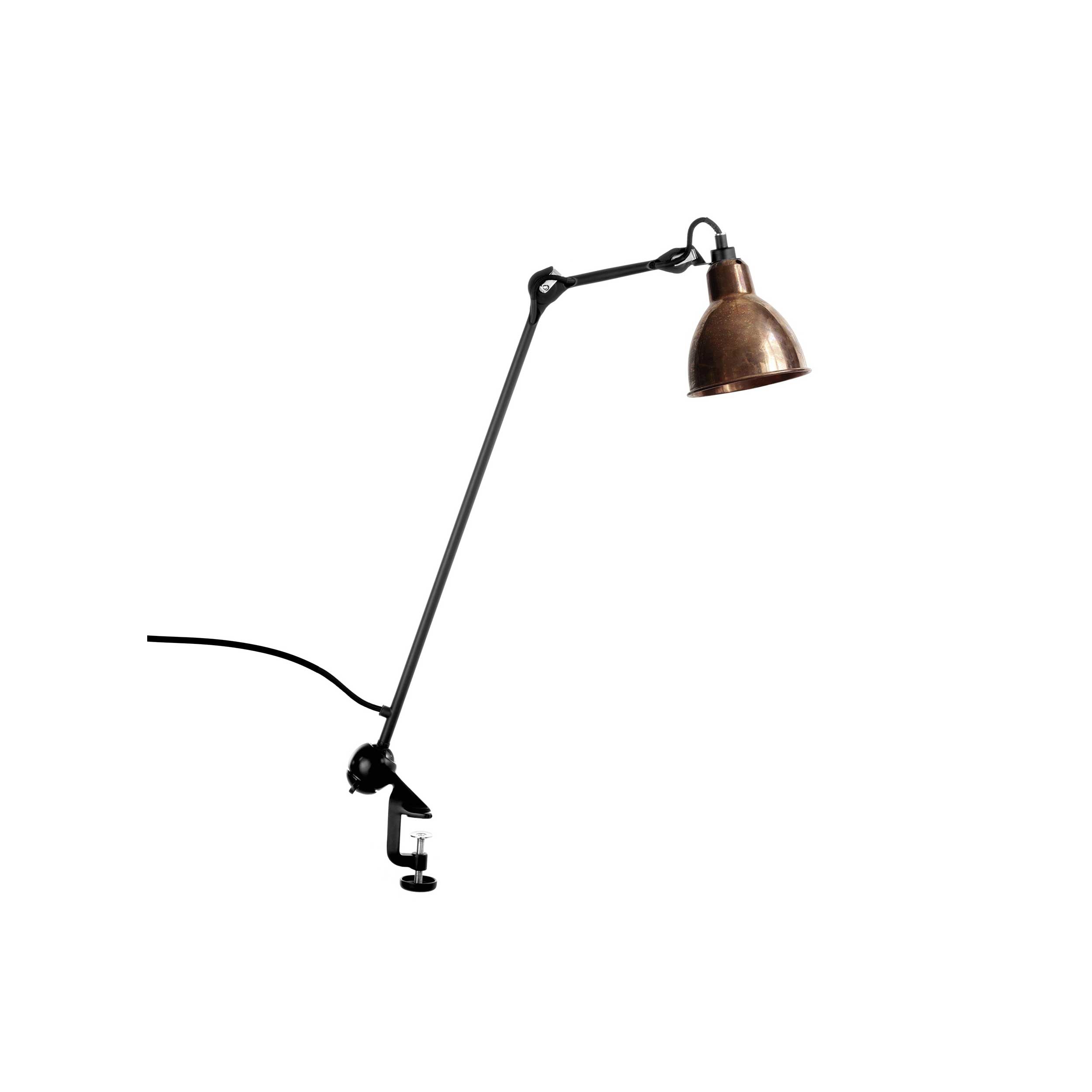 DCW éditions Lampe Gras N°201 E14 stolna lampa s kopčom