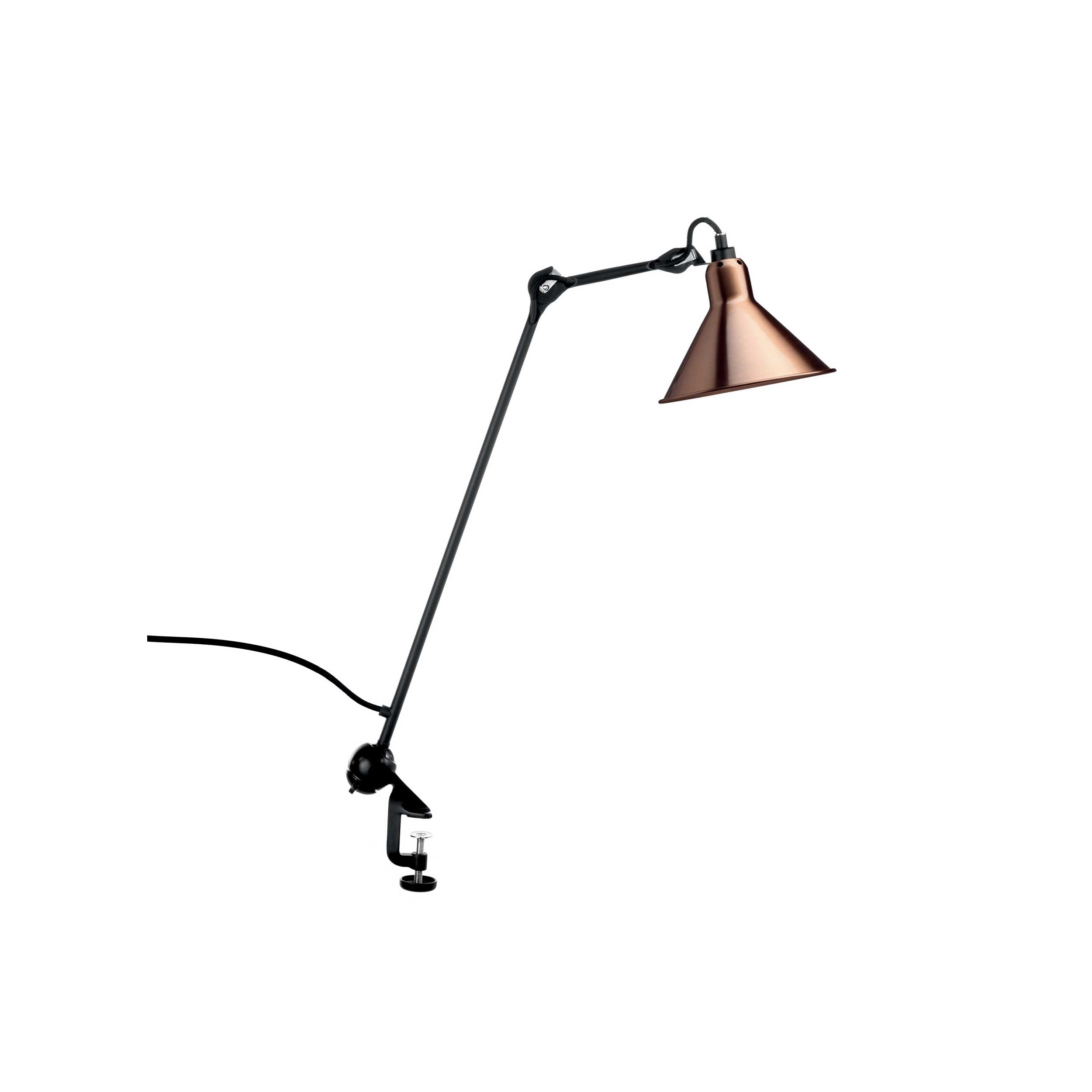 DCW éditions Lampe Gras N°201 E14 stolna lampa s kopčom