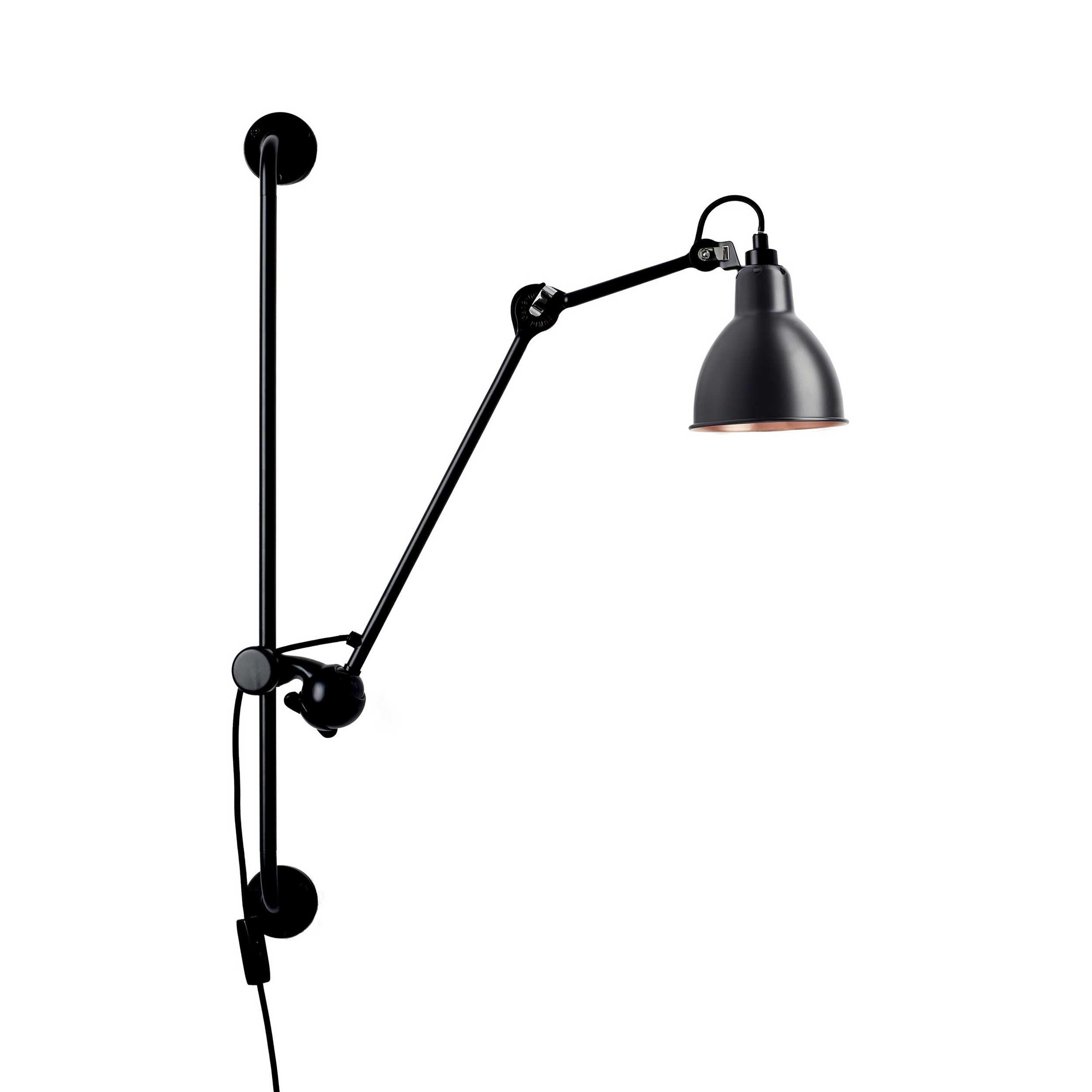 DCW éditions Lampe Gras N°210 E14 zidna svjetiljka s prekidačem