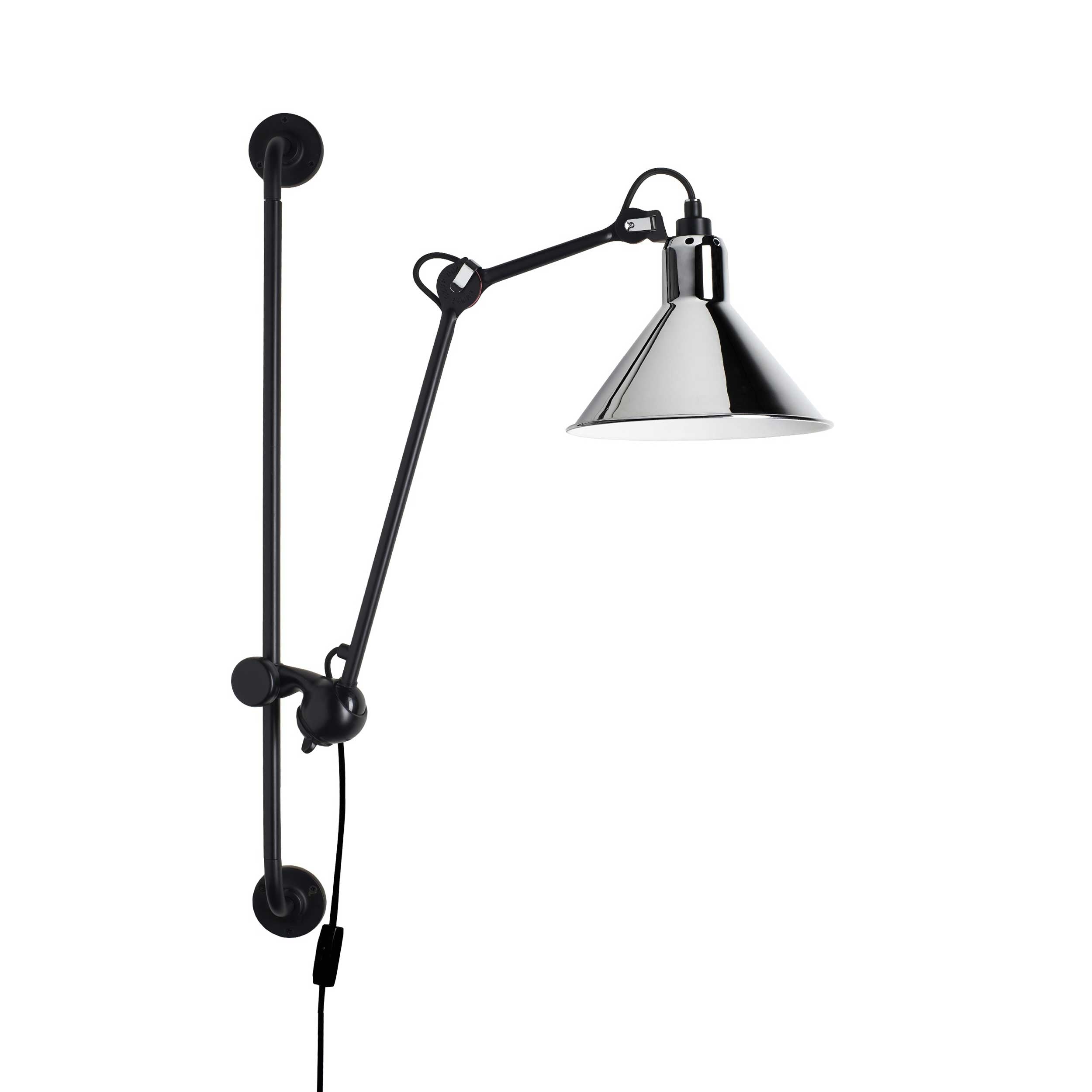 DCW éditions Lampe Gras N°210 E14 zidna svjetiljka s prekidačem