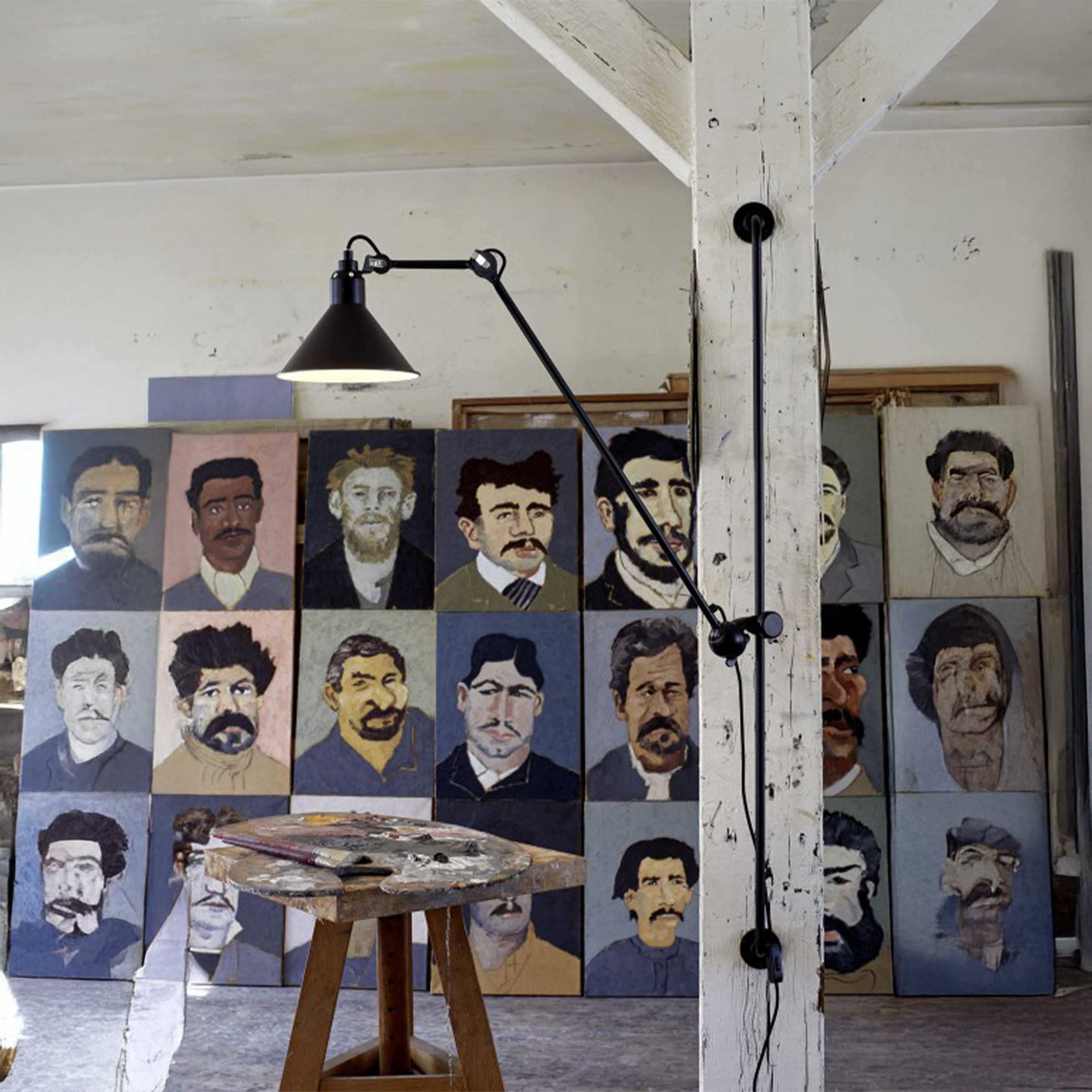 DCW éditions Lampe Gras N°214 E14 klizna zidna svjetiljka