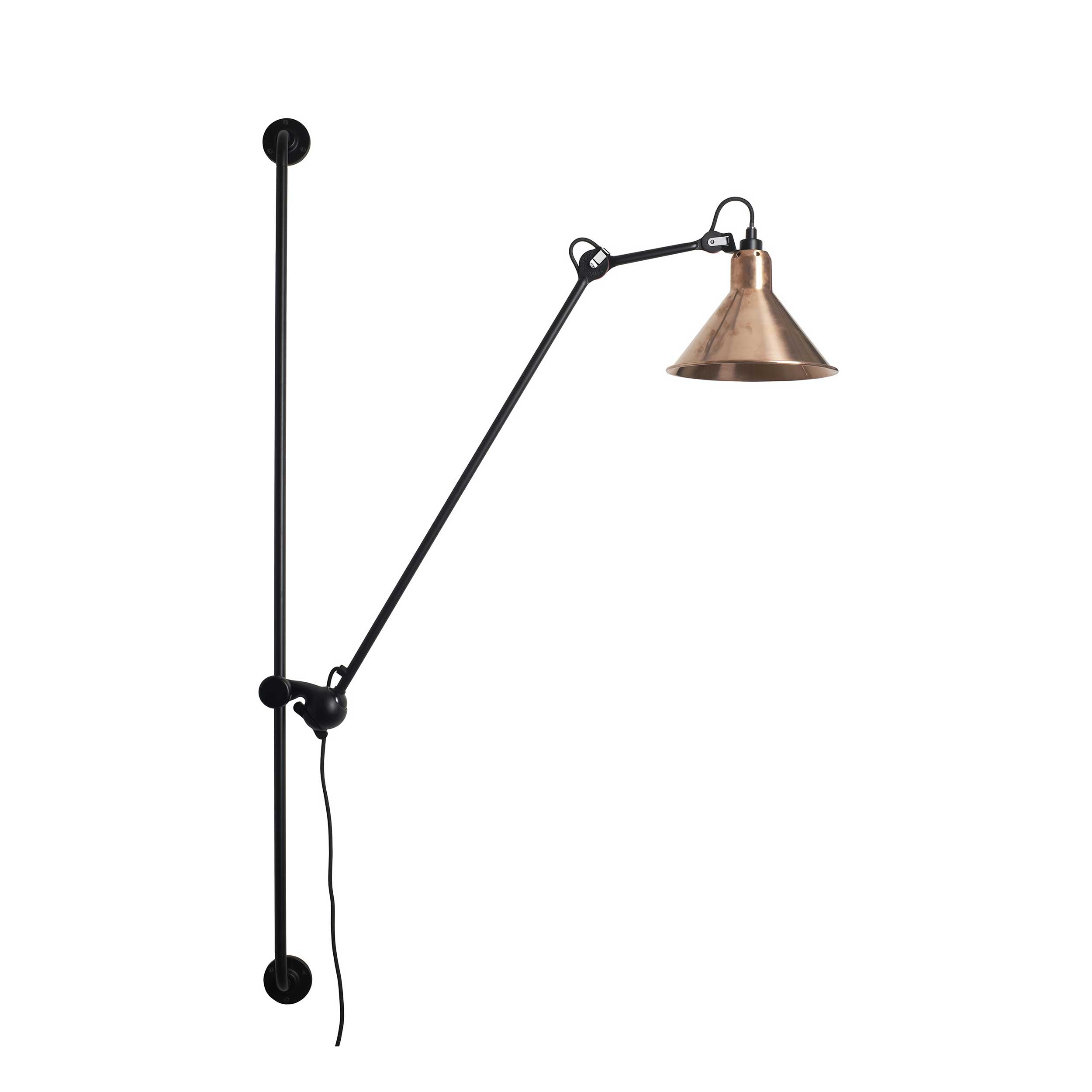 DCW éditions Lampe Gras N°214 E14 klizna zidna svjetiljka