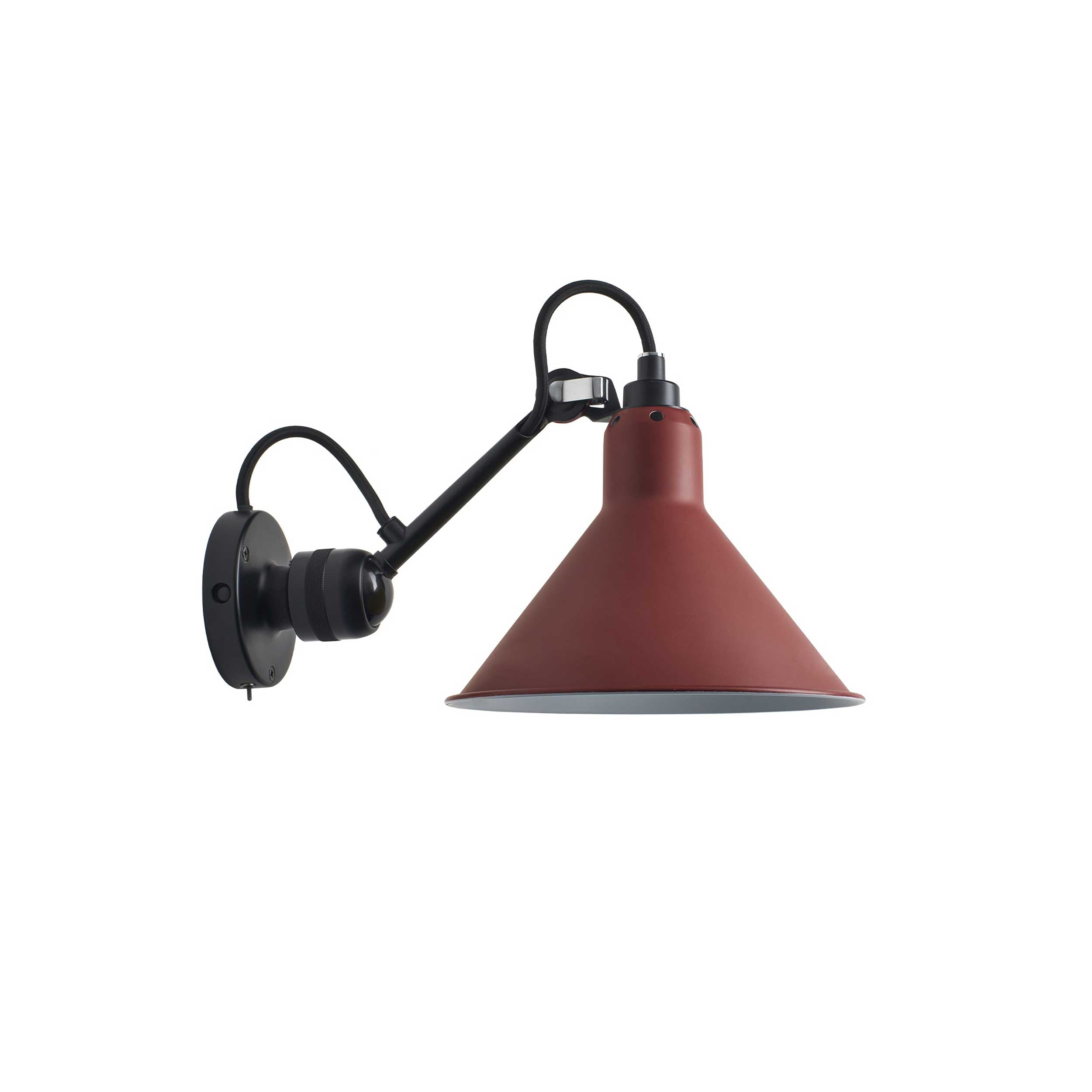 DCW éditions Lampe Gras N°304 E14 zidna svjetiljka, crna
