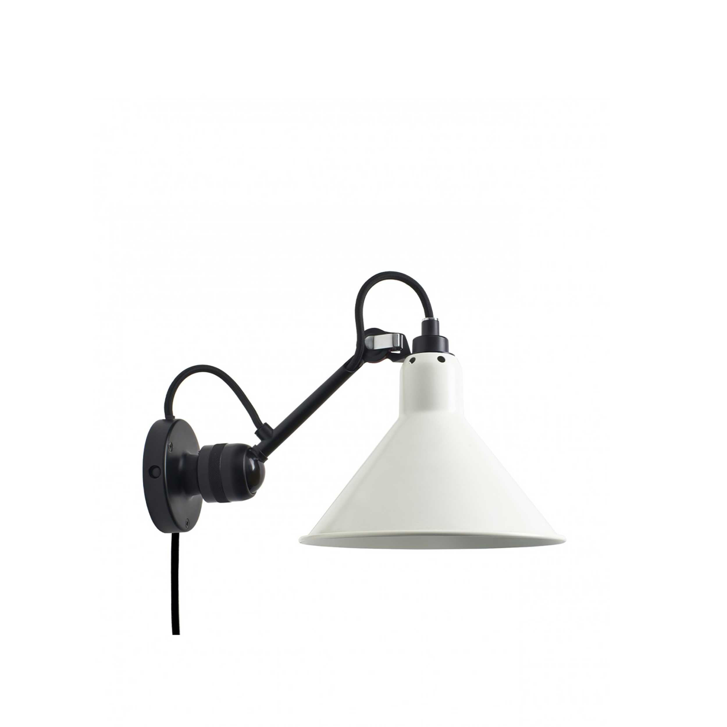 DCW éditions Lampe Gras N°304 E14 zidna svjetiljka, crna