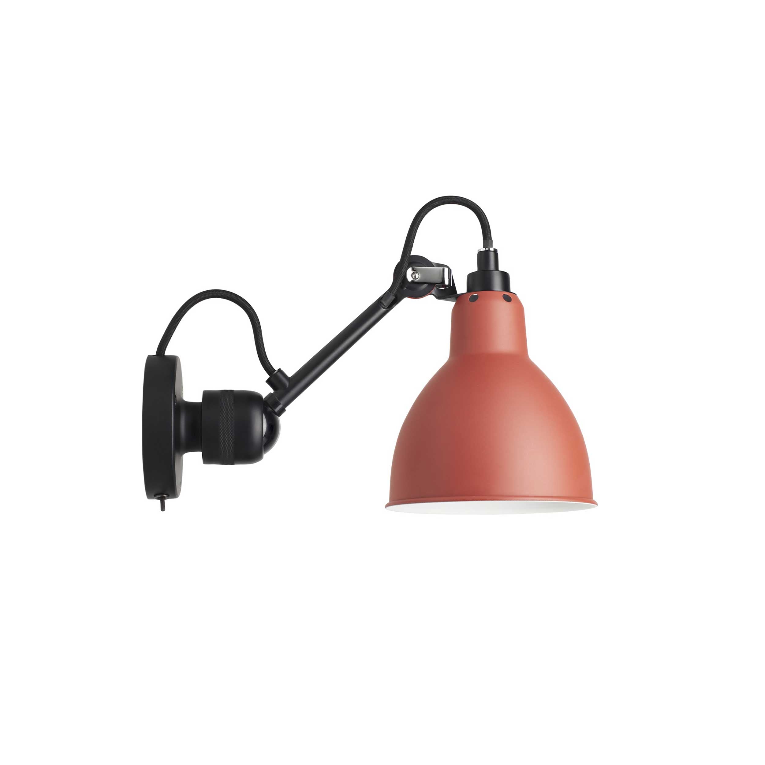 DCW éditions Lampe Gras N°304 E14 zidna svjetiljka, crna