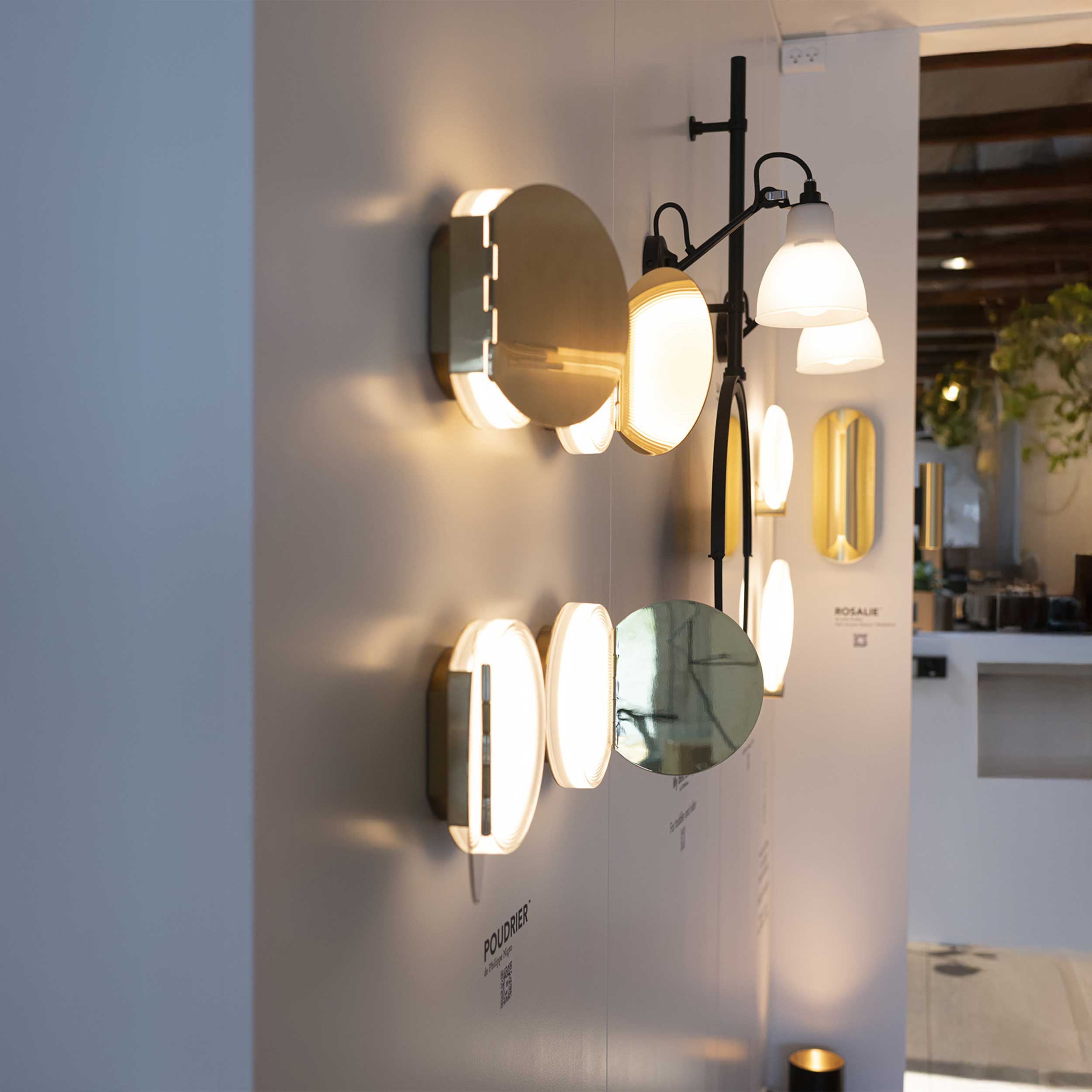 DCW éditions Poudrier LED zidna svjetiljka