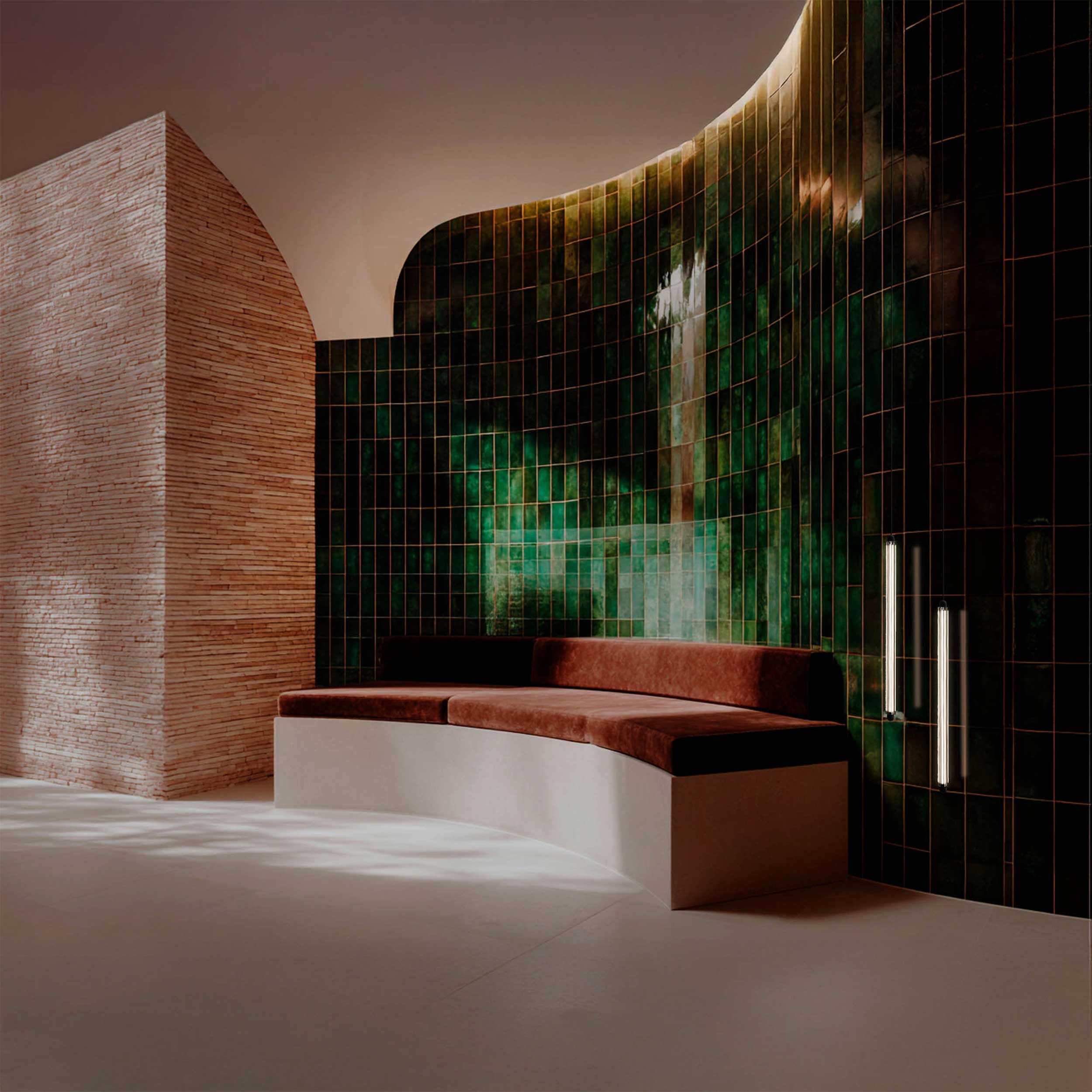 Faro Lumina LED 1L viseća svjetiljka, vertikalna