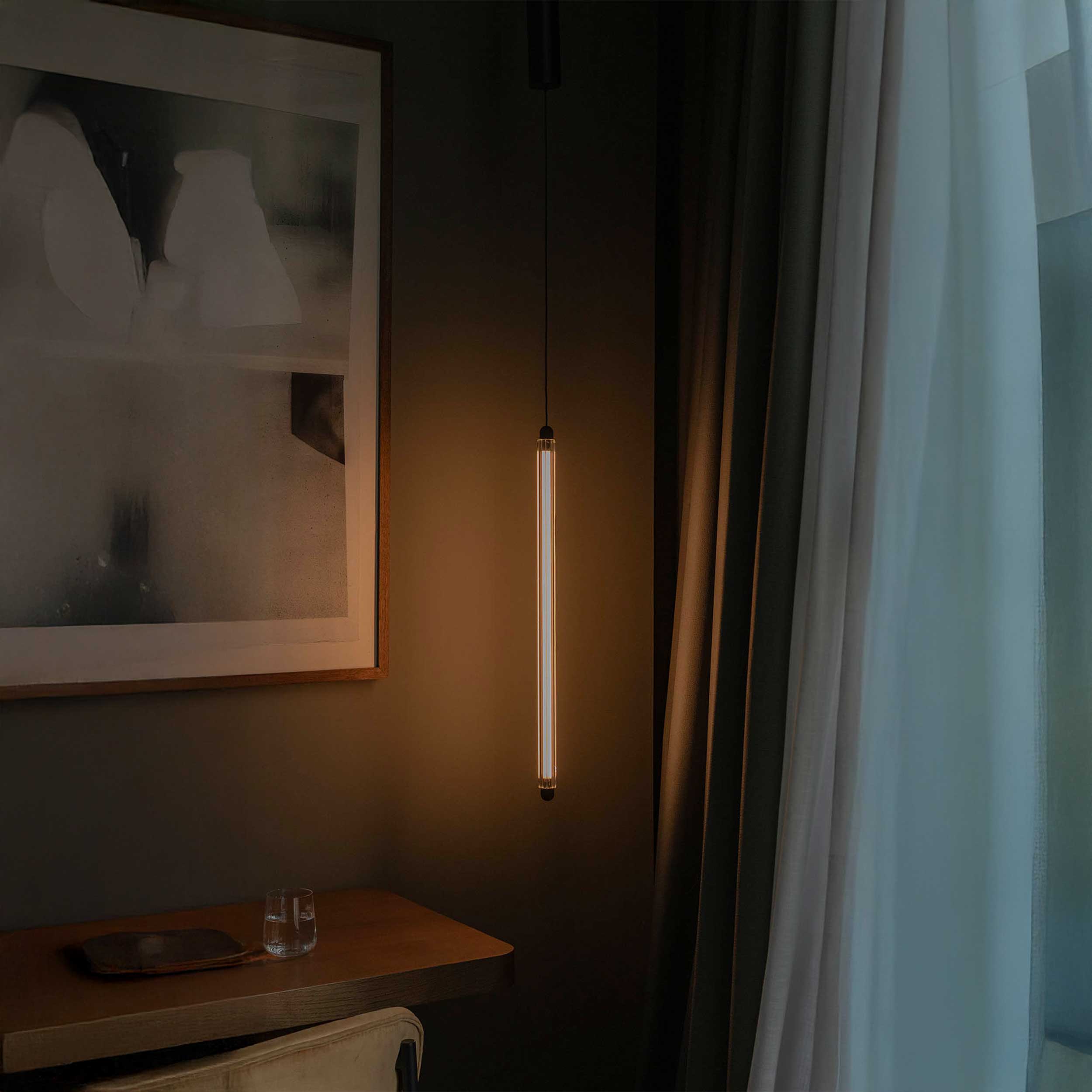 Faro Lumina LED 1L viseća svjetiljka, vertikalna