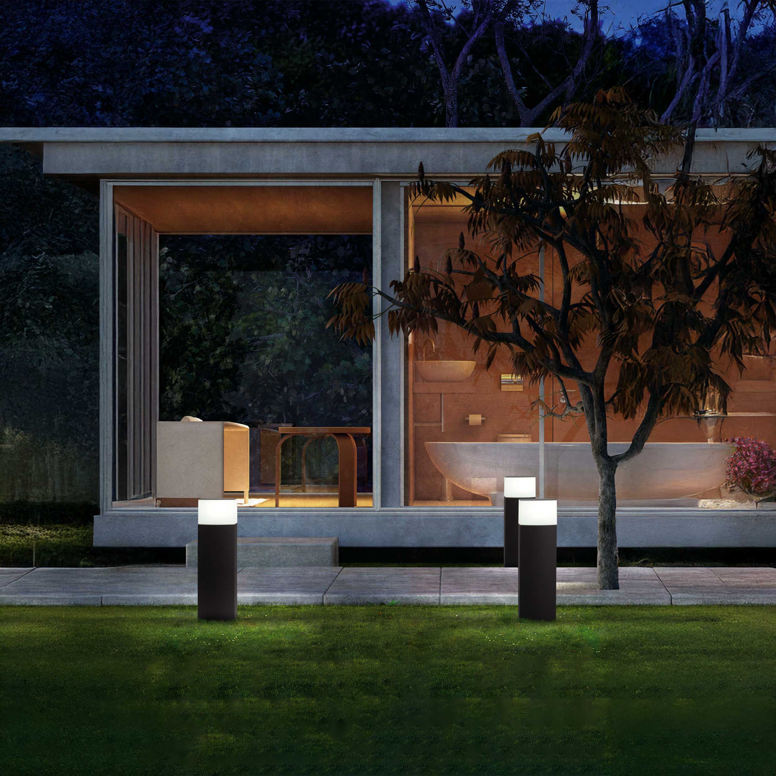 Faro Block E27 vanjska svjetiljka za stup, IP65