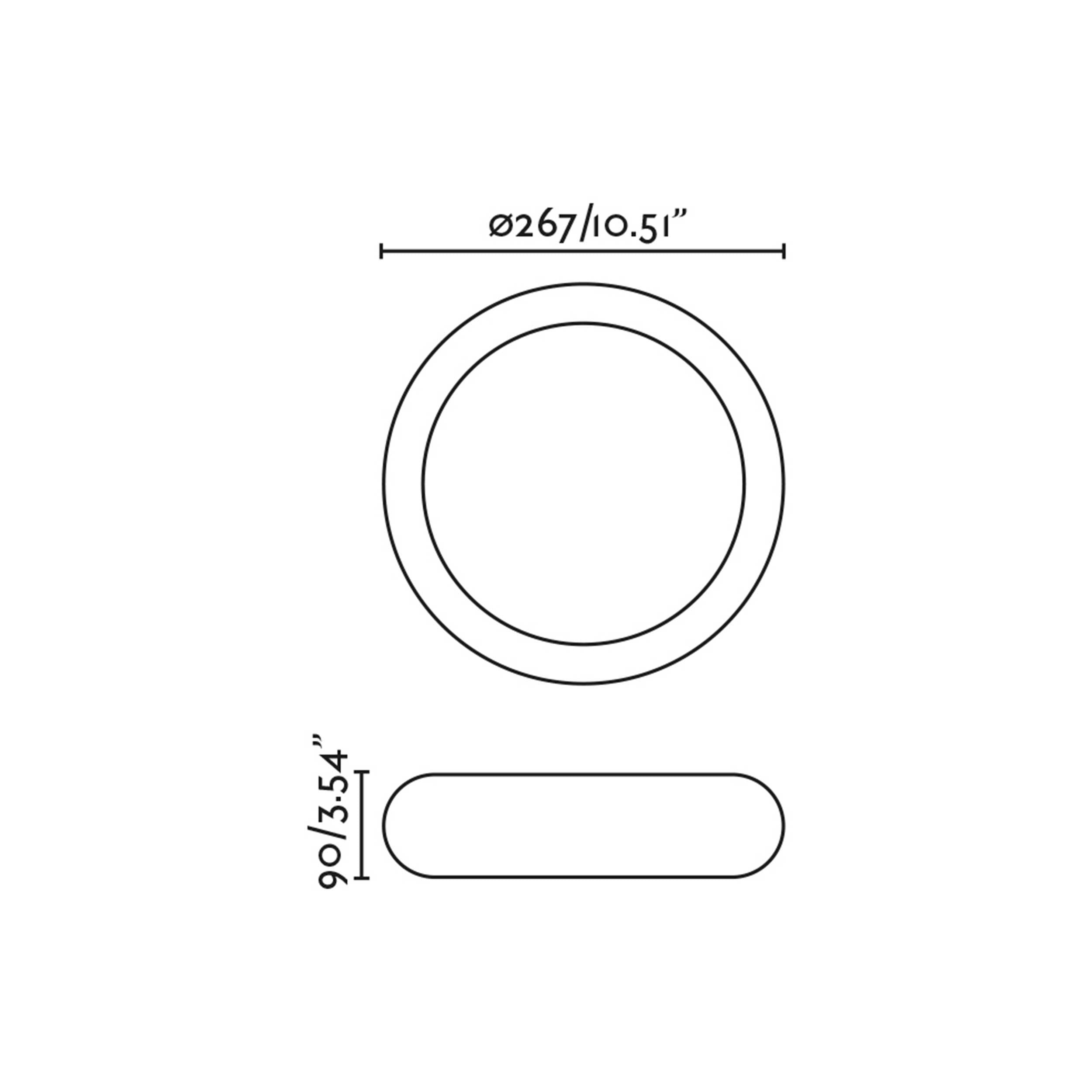 Faro Anga LED površinski vanjski svjetiljka IP44