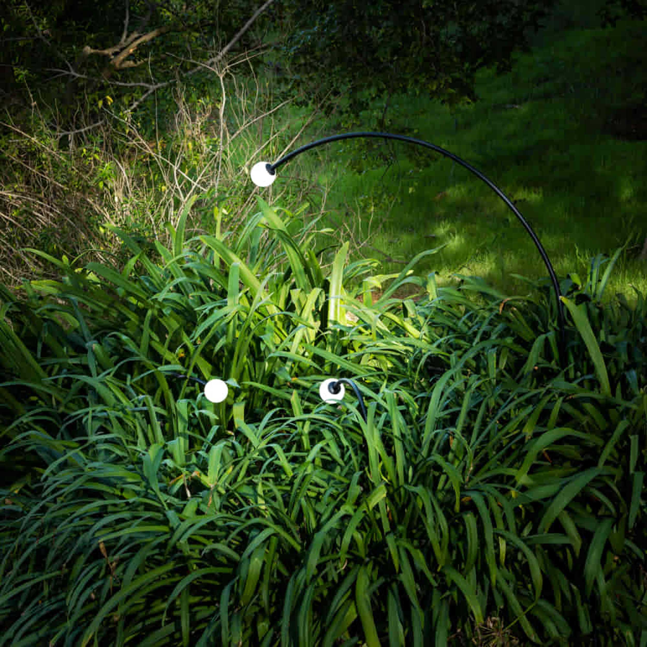 Faro Cuca vanjski LED svjetiljka u obliku luka, stup, IP65, 24V