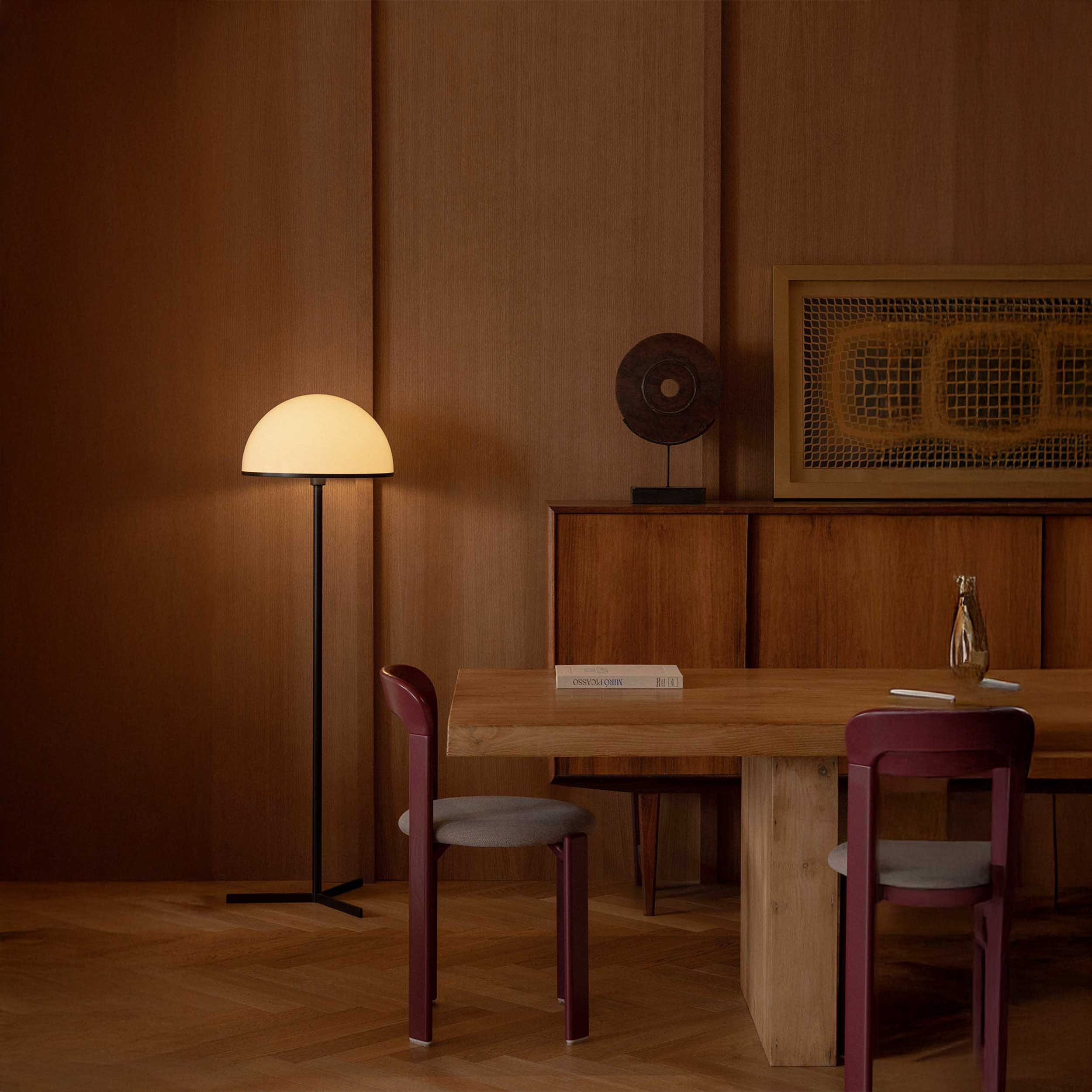 Podna lampa Faro Dome E27