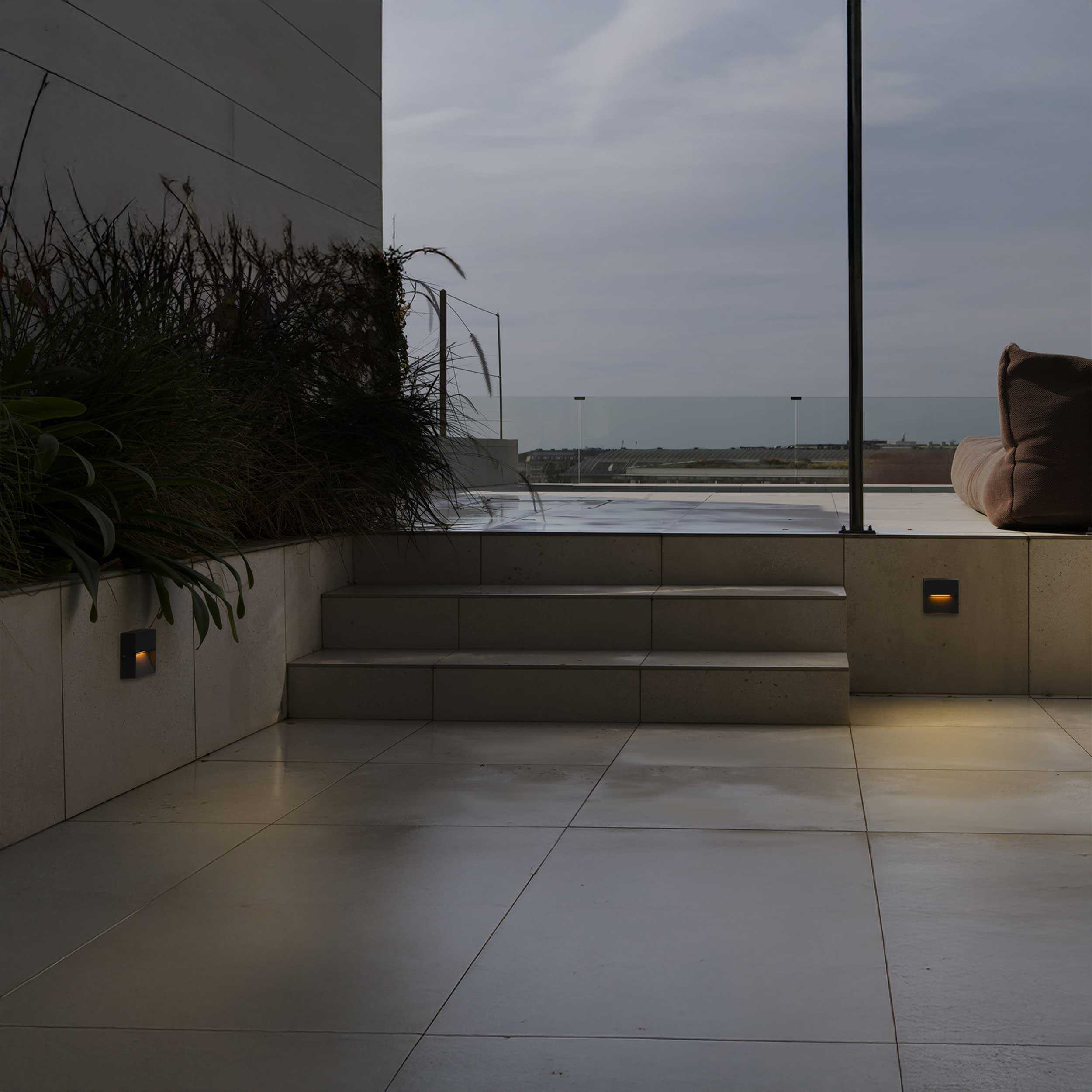 Faro Dune LED četvrtasto vanjsko zidno svjetlo IP65