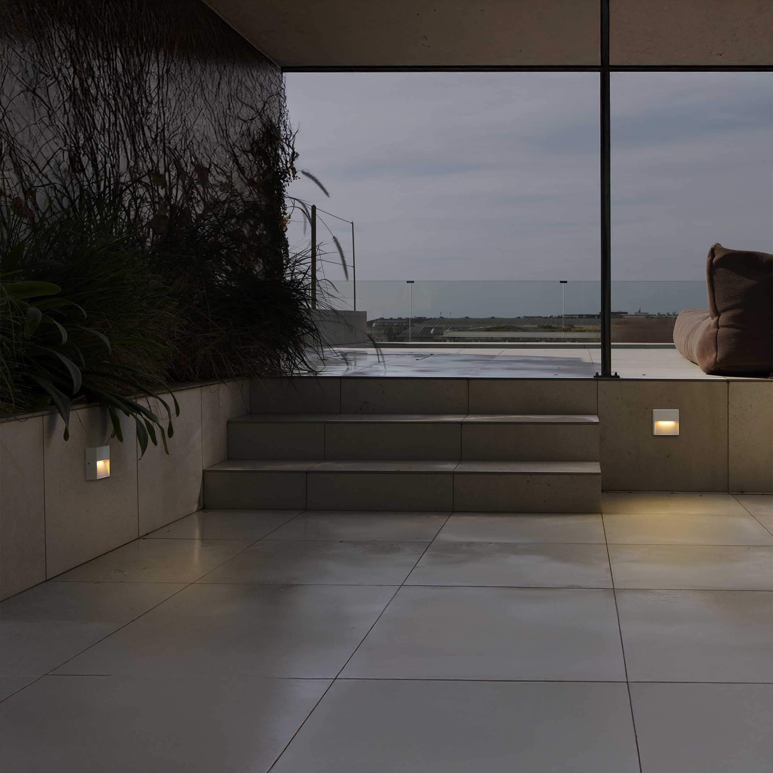 Faro Dune LED četvrtasto vanjsko zidno svjetlo IP65