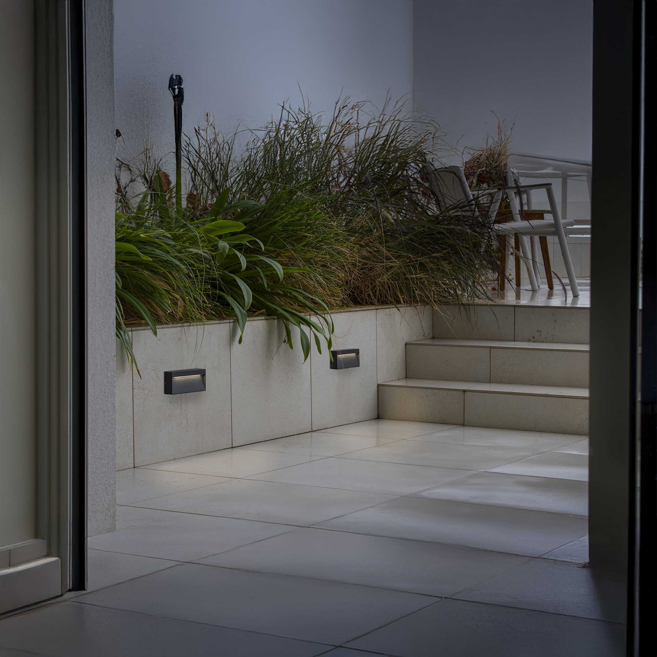 Faro Dune LED pravokutna vanjska zidna svjetiljka IP65