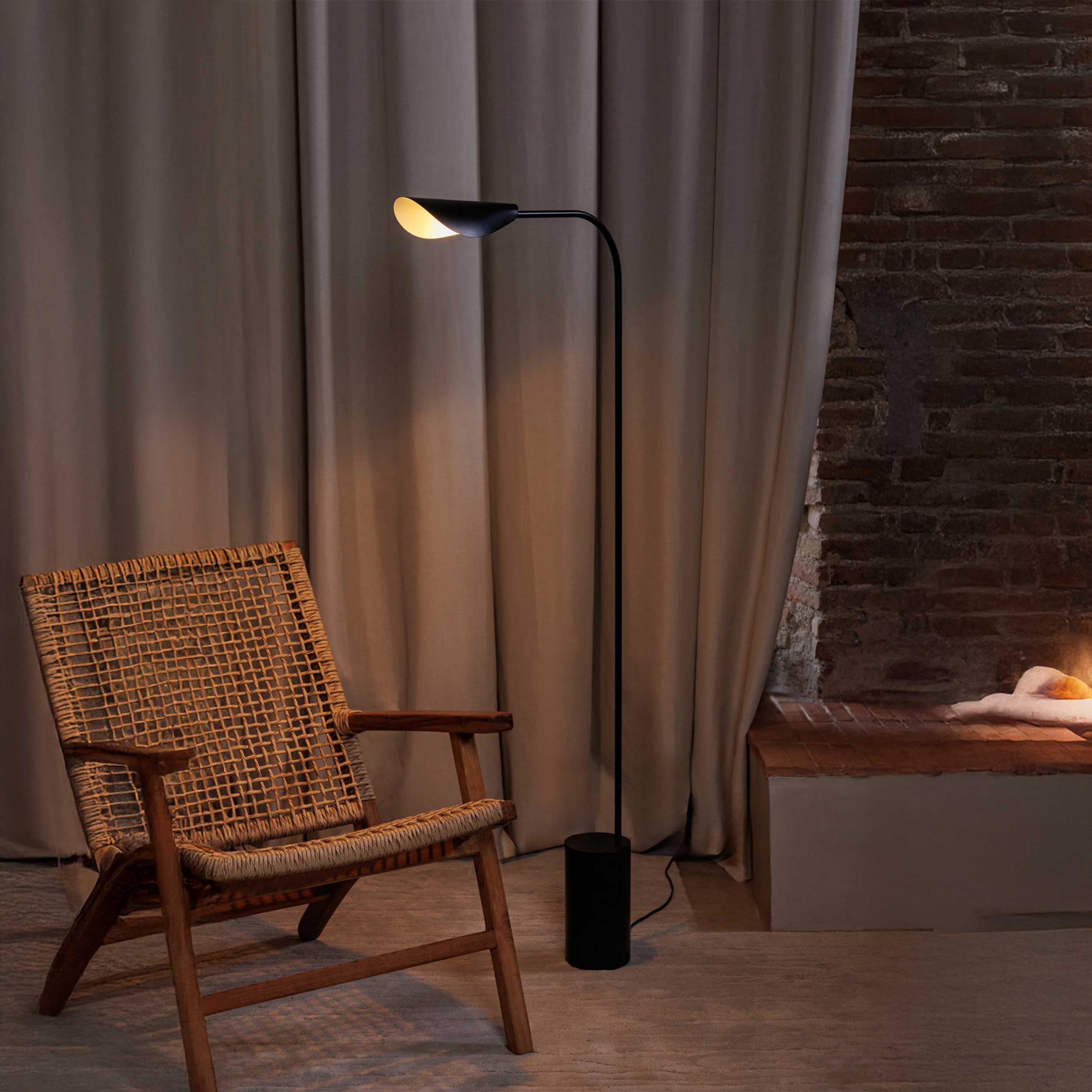 Podna lampa Faro Liggera G9