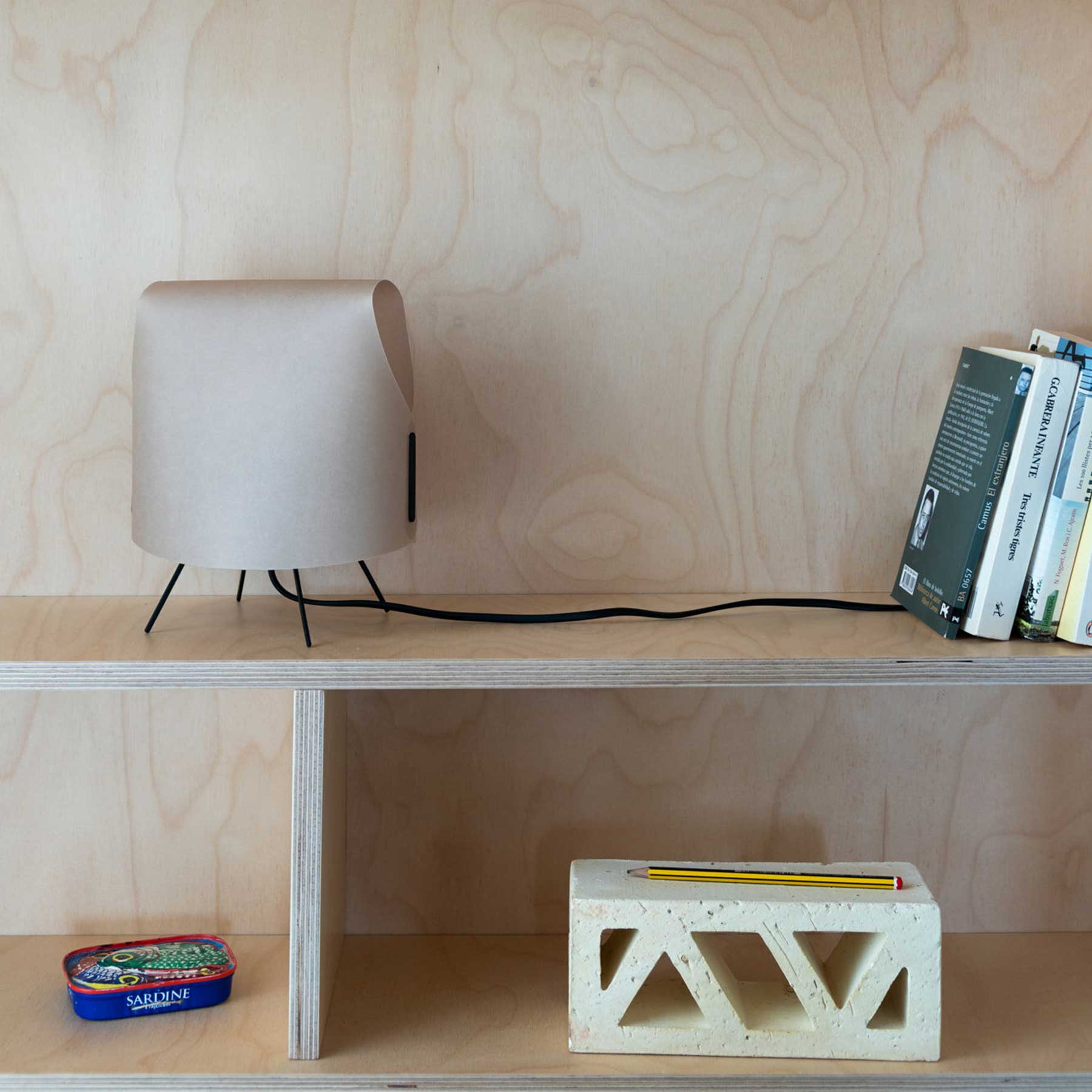 Faro Luang XS E14 stolní pergamenové svítidlo