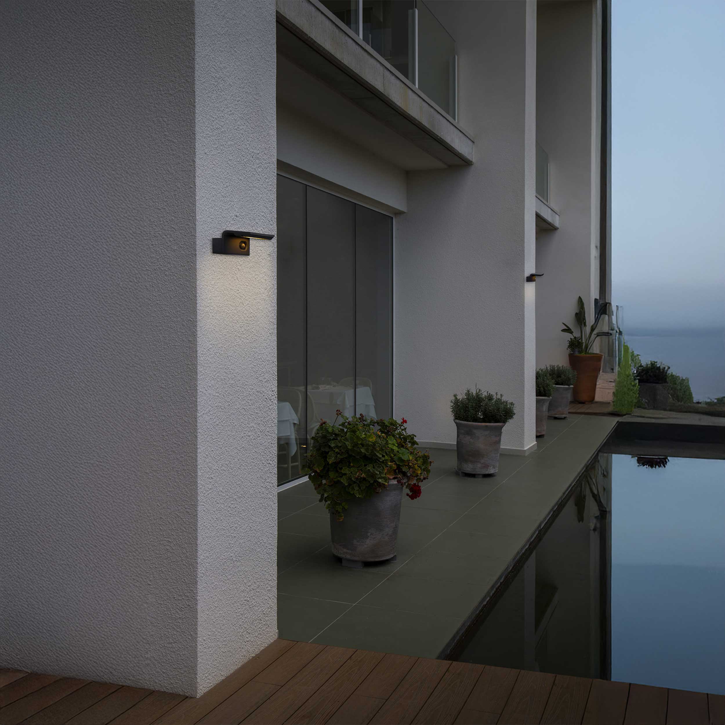 Faro Luma LED vanjska zidna svjetiljka IP65