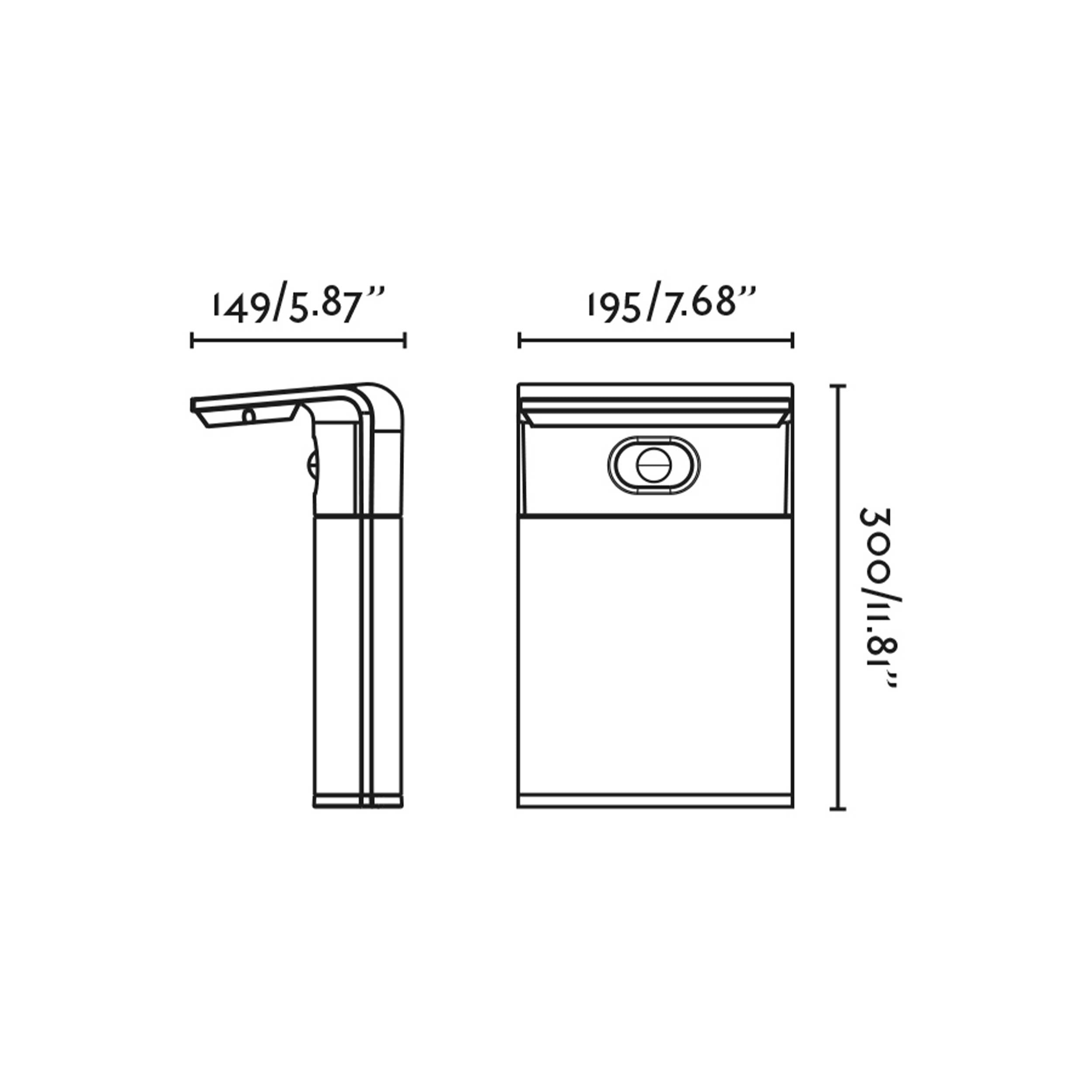 Faro Luma LED vanjska svjetiljka za stupove, IP65