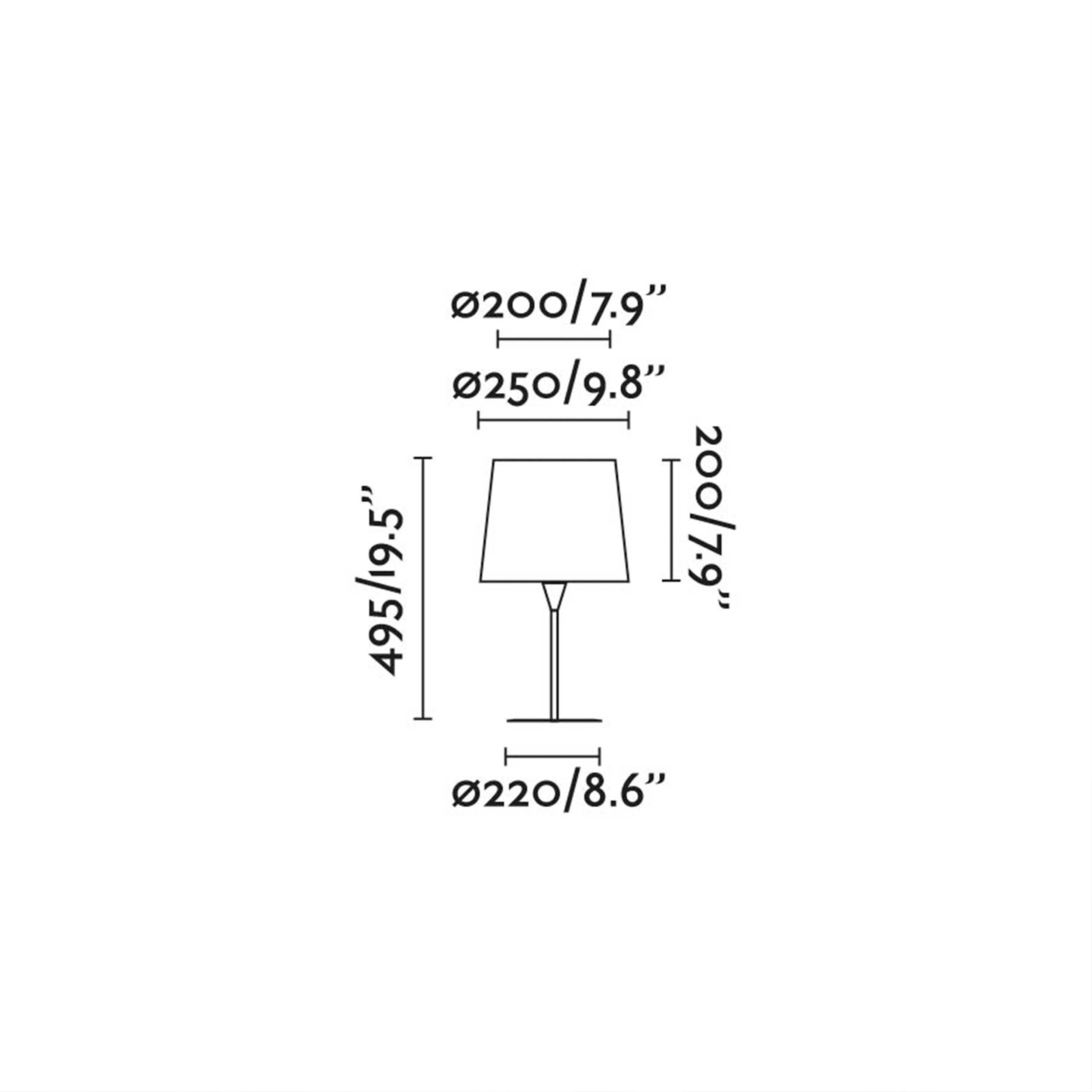 Faro Samba E27 stolna lampa