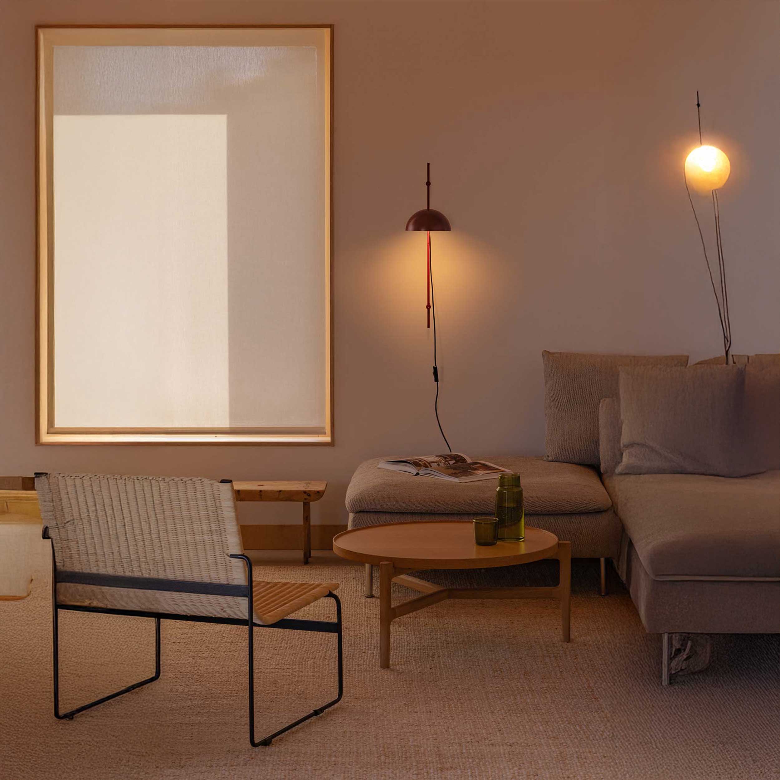 Zidna svjetiljka Faro Matilda E14 s podesivom rukom