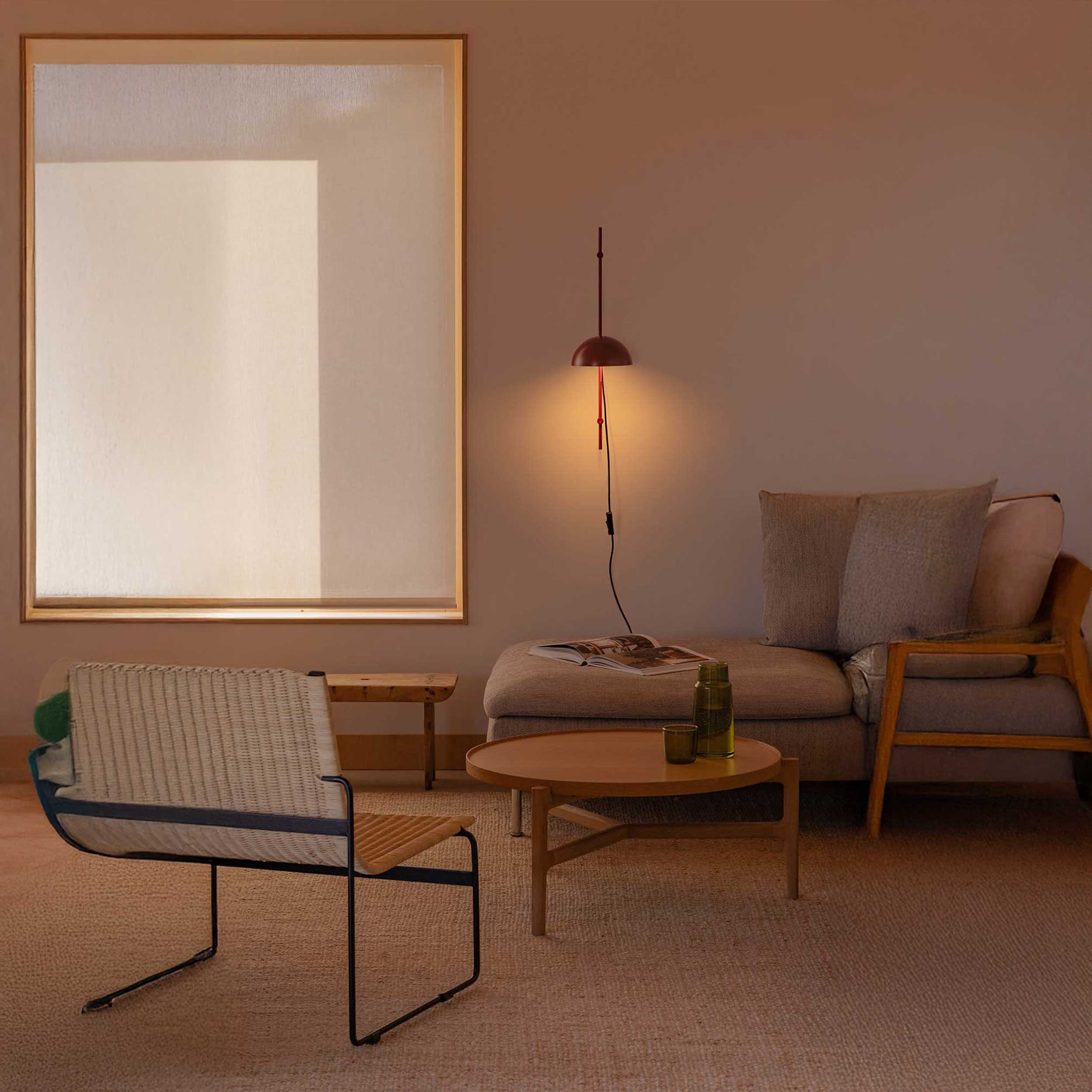 Zidna svjetiljka Faro Matilda E14 s podesivom rukom