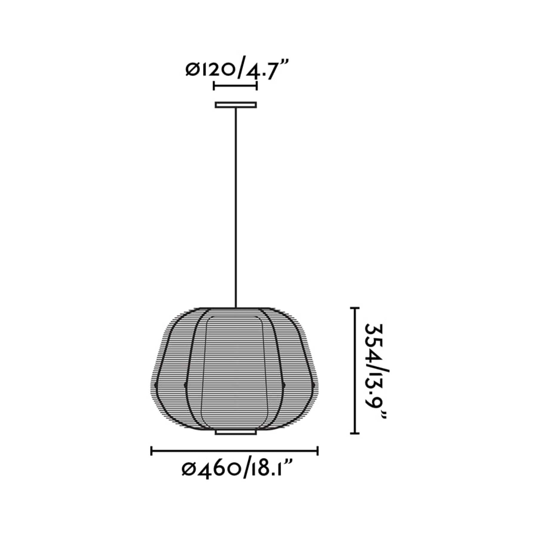 Faro Nara E27 venkovní závěsné svítidlo IP65