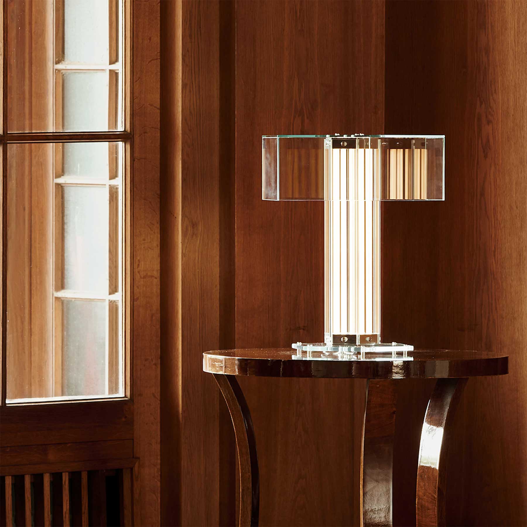 Flos SuperWire T LED stolní skleněné svítidlo