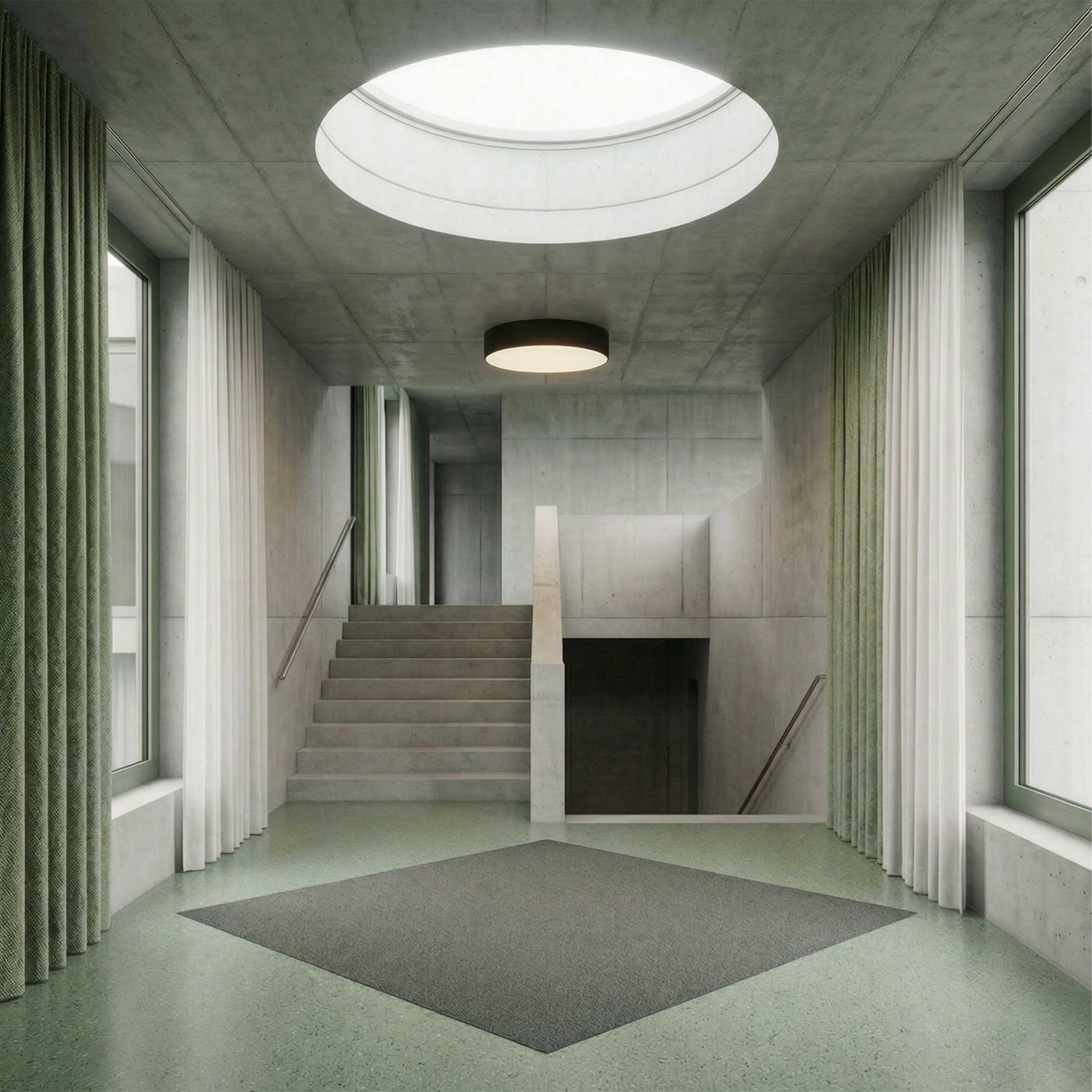 Fabio LED kružni površinski rasvjetni aparat CCT