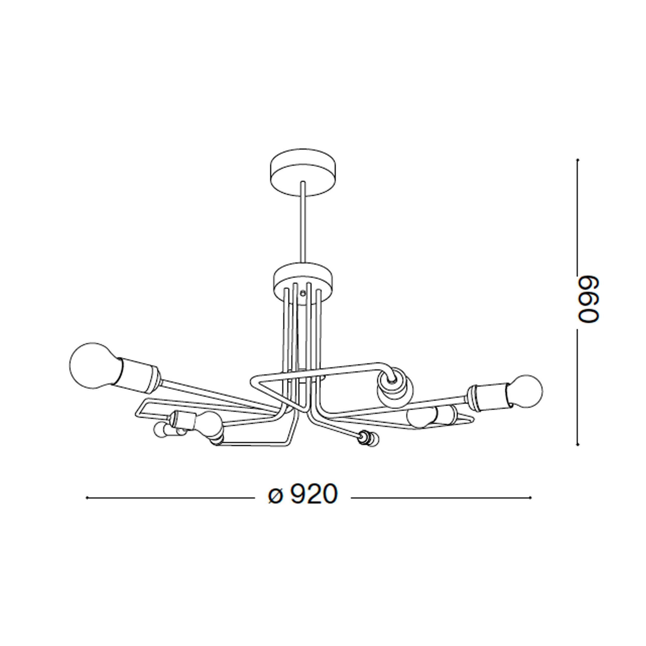 Ideal Lux Dorica LED viseća svjetiljka