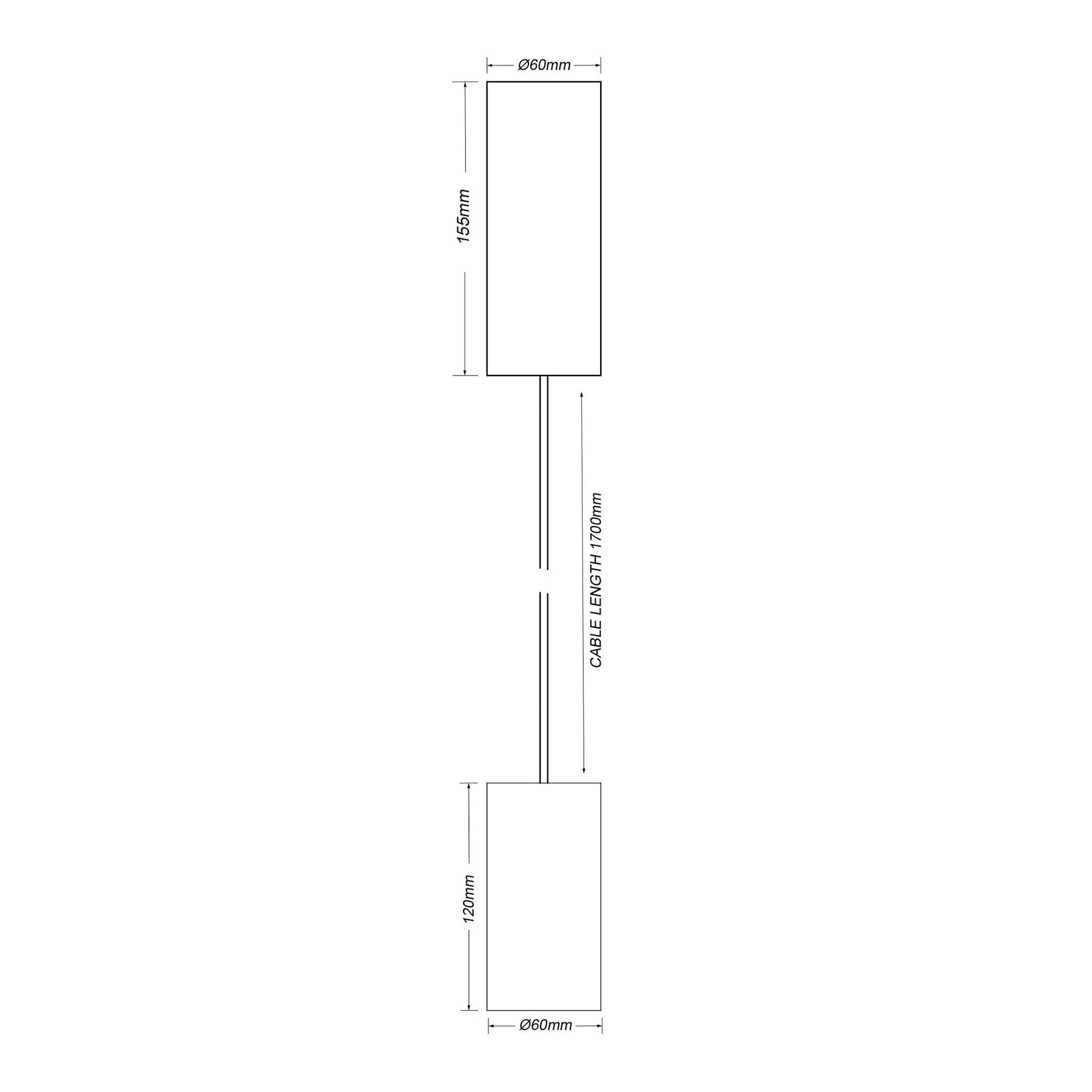 KARIZMA luce Dea Vesta PE LED svítidlo bílé