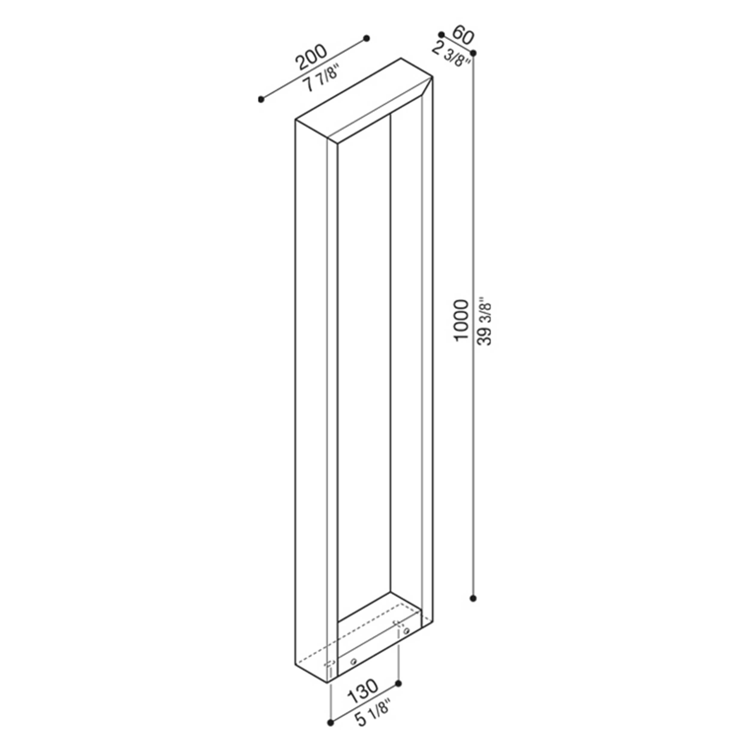 Lombardo Arke vanjska svjetiljka na stup IP66 AC DIRECT