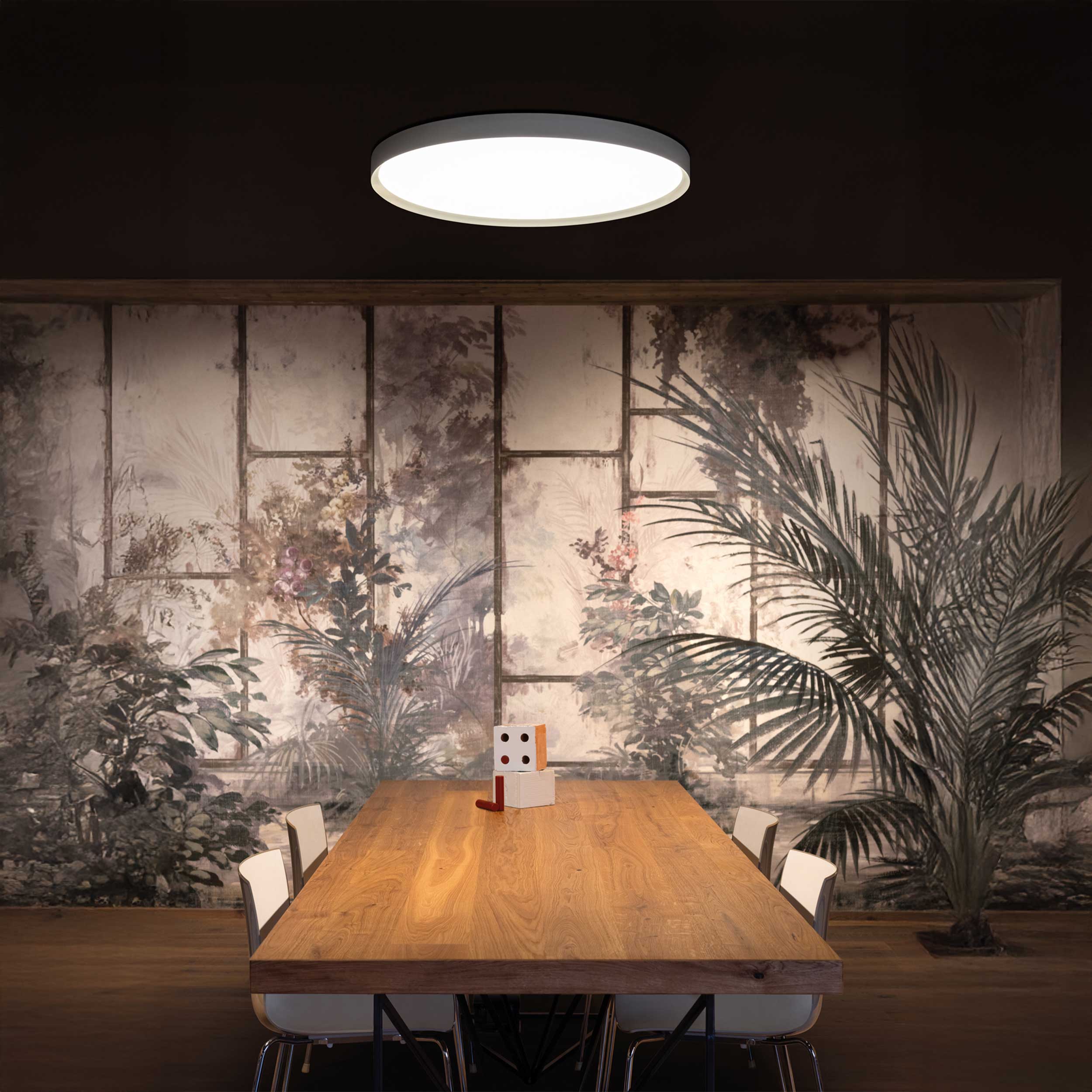 Lombardo Flo T LED kružni površinski rasvjetni aparat IP20 IK06