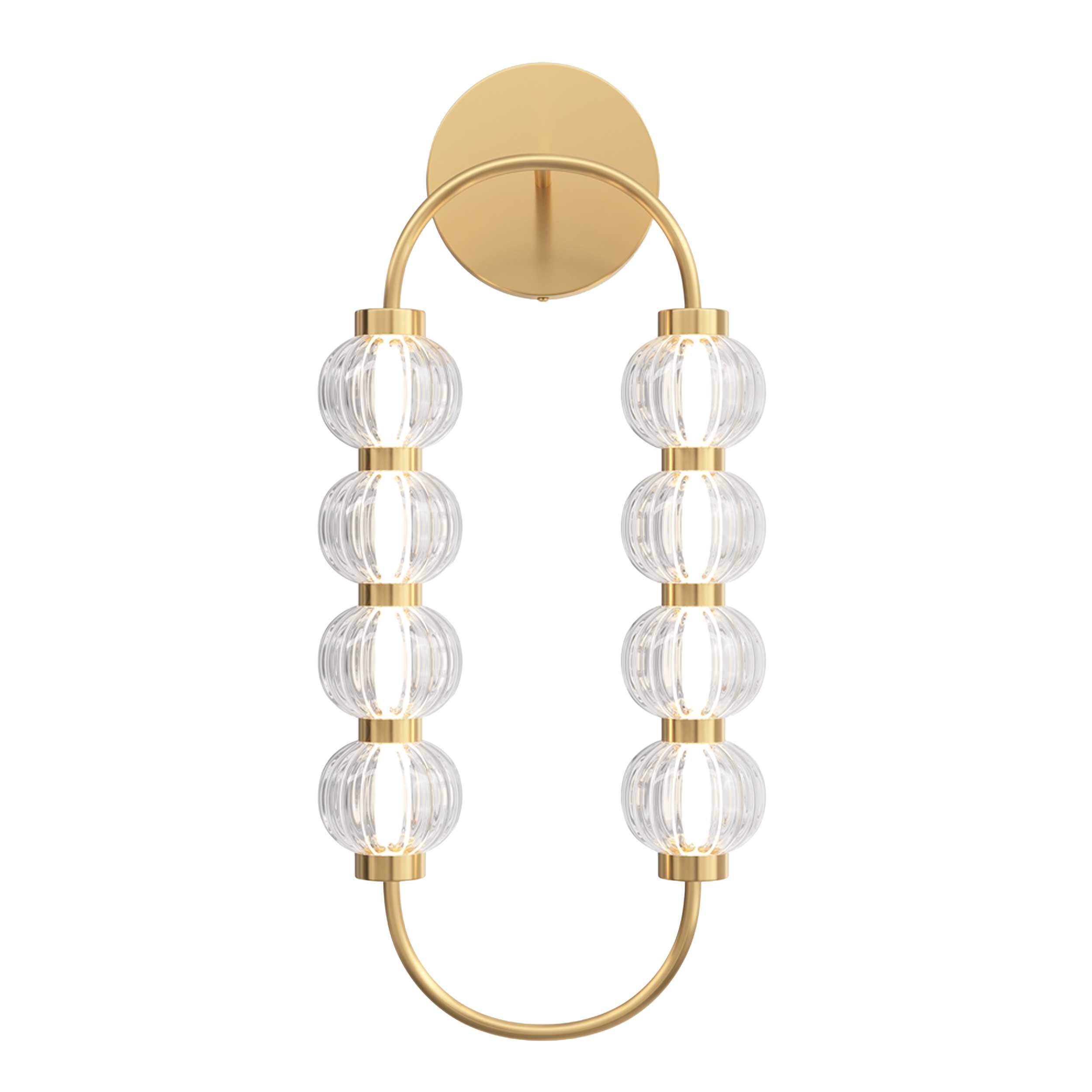 Maytoni Amulet LED zidna svjetiljka, kompozicija lanaca