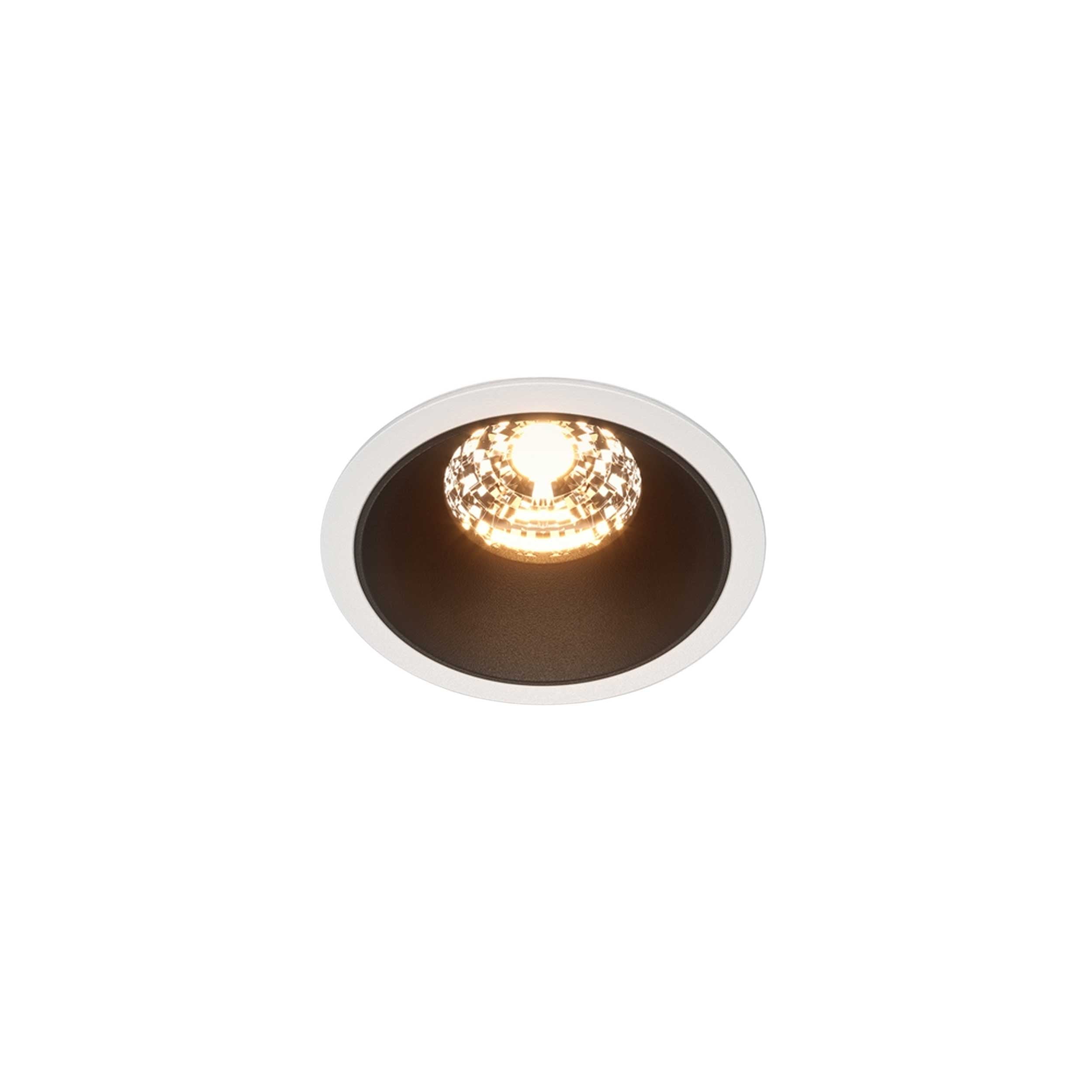 Maytoni Alfa LED 36° ugradbena kružna svjetiljka za dolje, crna