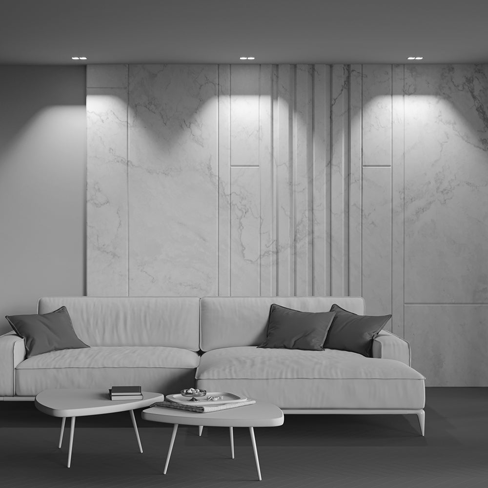 Maytoni Alfa LED 10W 36° ugradbena četvrtasta svjetiljka, crna