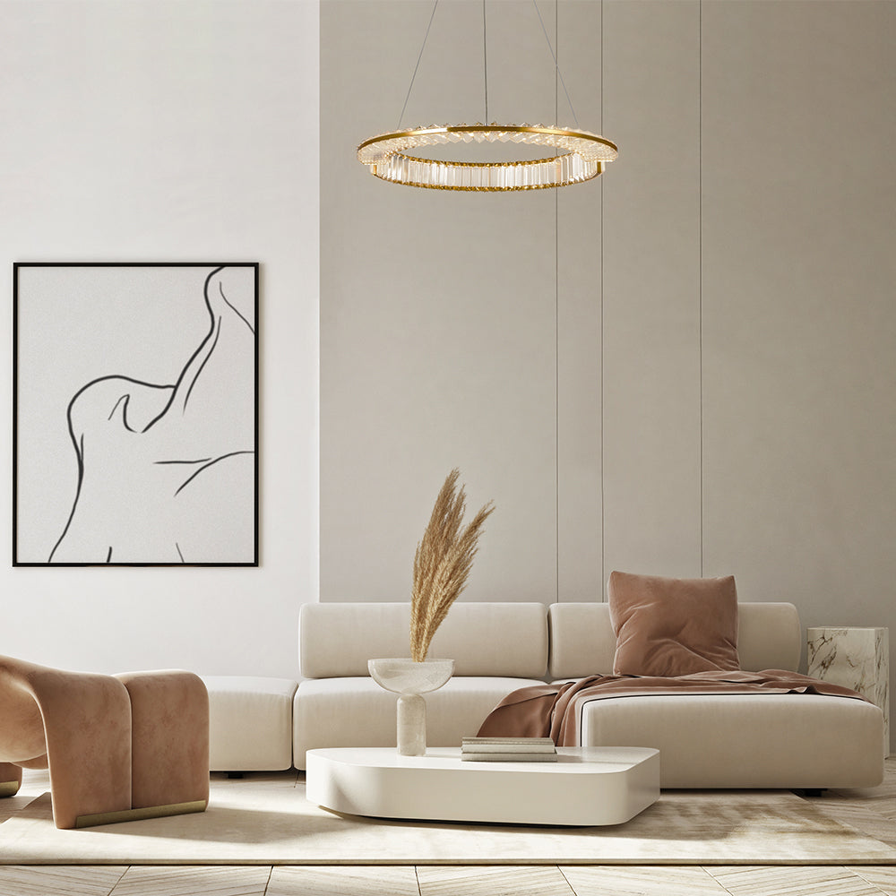 Maytoni Krone LED kružna viseća lampa