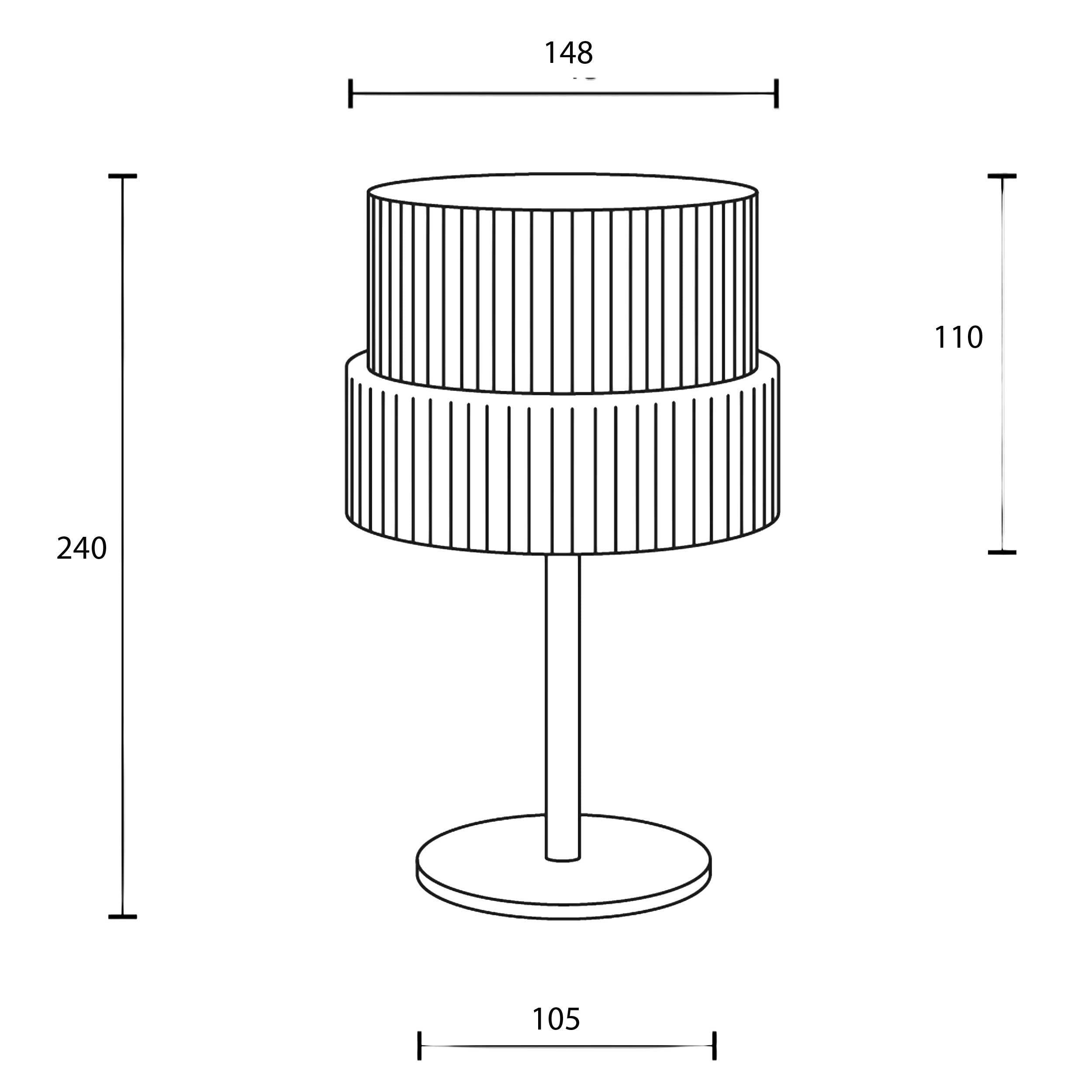 Maytoni Scala LED stolna lampa