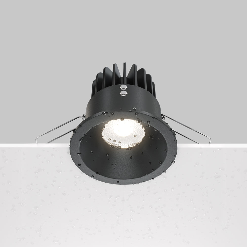 Maytoni Zoom LED 60° ugradbeni kružni usmjereni reflektor, crni