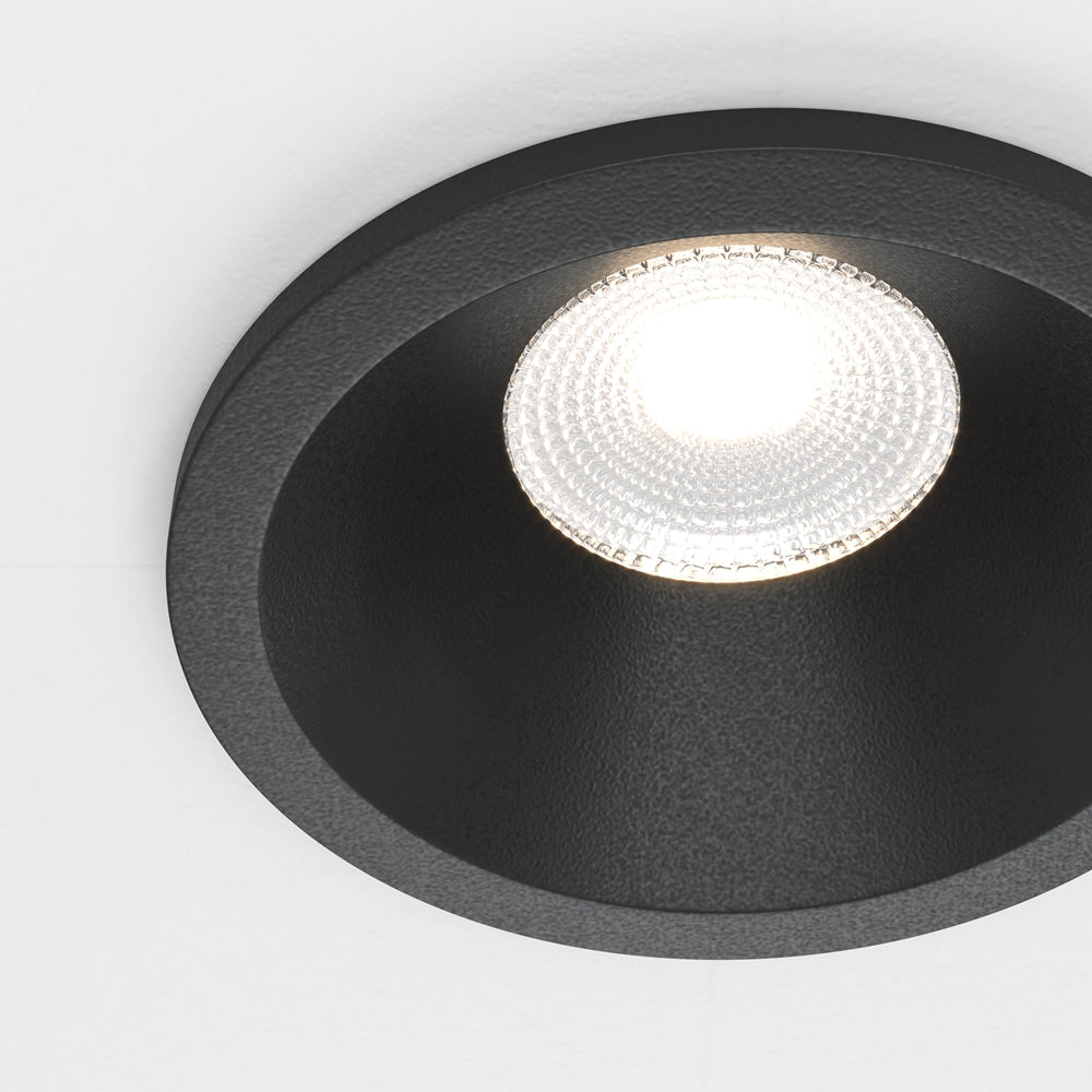 Maytoni Zoom LED 60° ugradbeni kružni usmjereni reflektor, crni